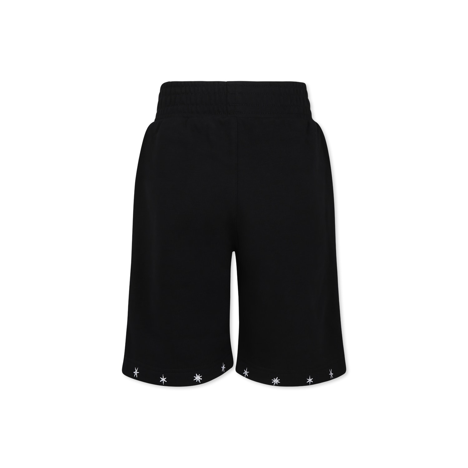 Givenchy Black Shorts For Boy With Logo In Black