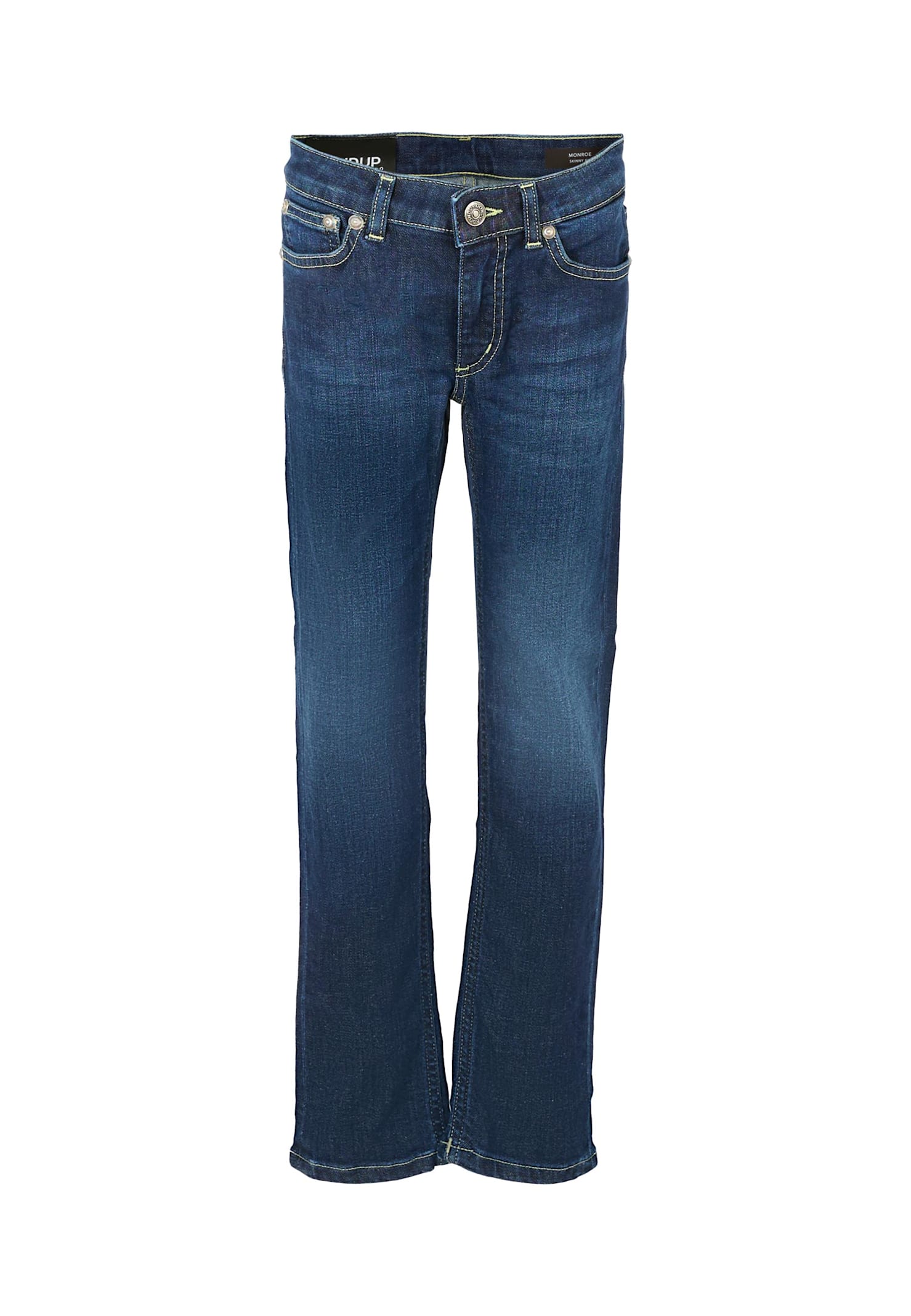 Dondup Kids' Blue Denim Jeans For Girl With Logo