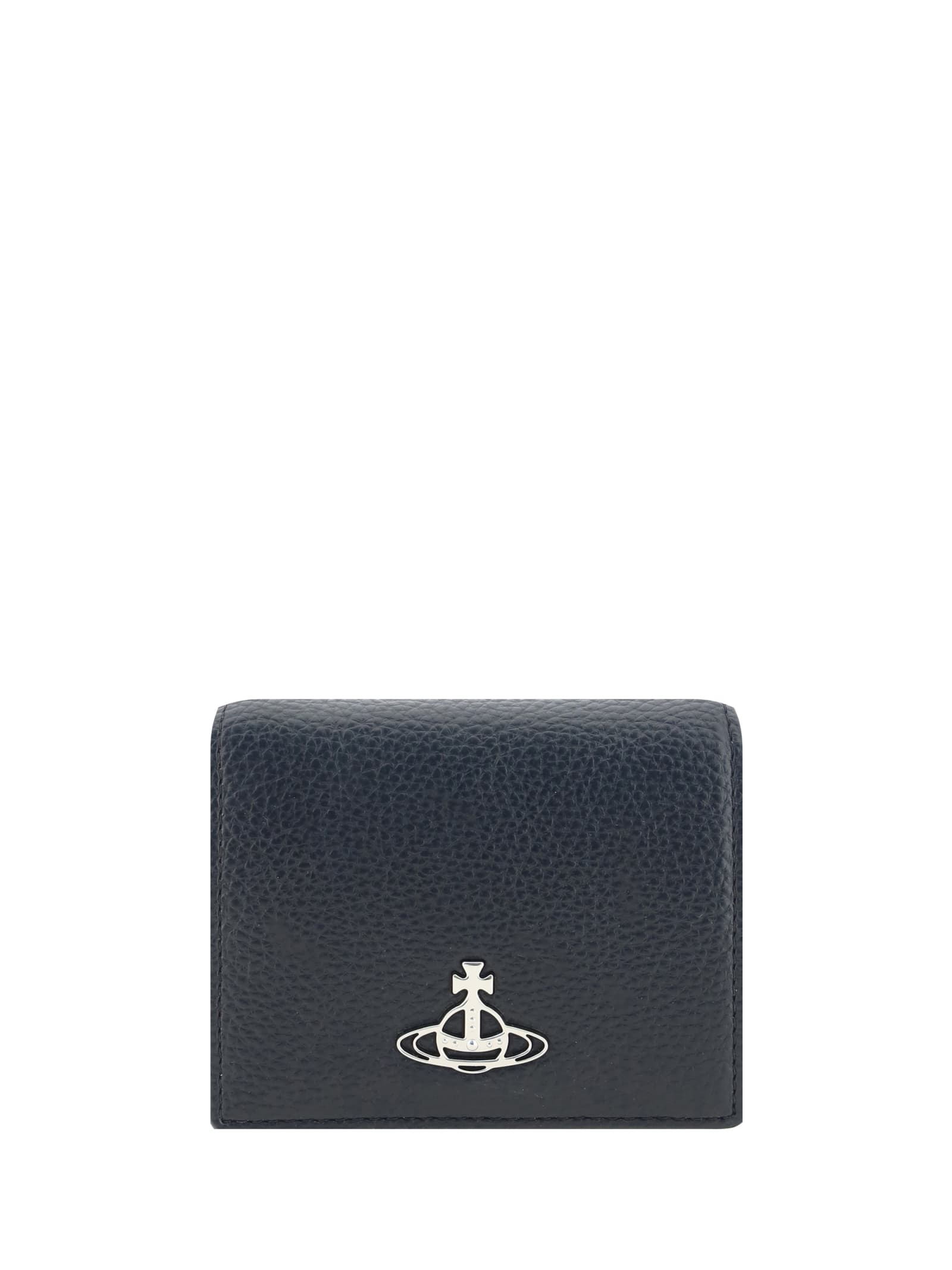 Vivienne Westwood Woman Billfold Wallet In Black