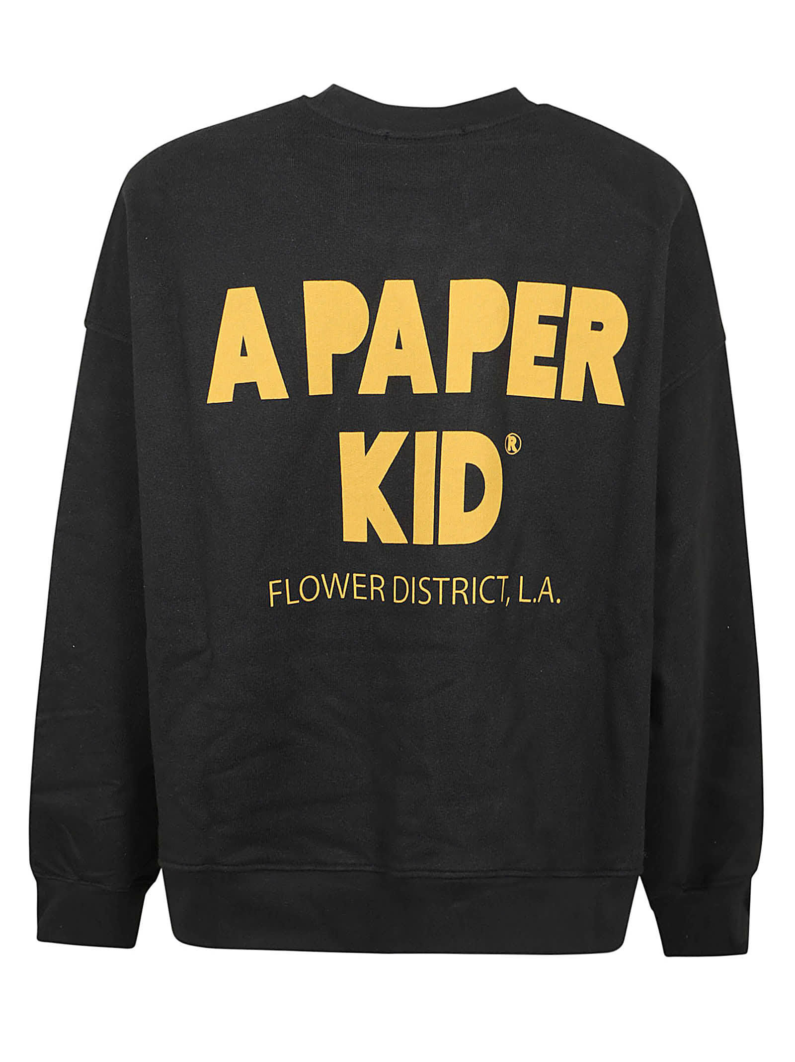 Shop A Paper Kid Sweatshirt Unisex In Nero Black