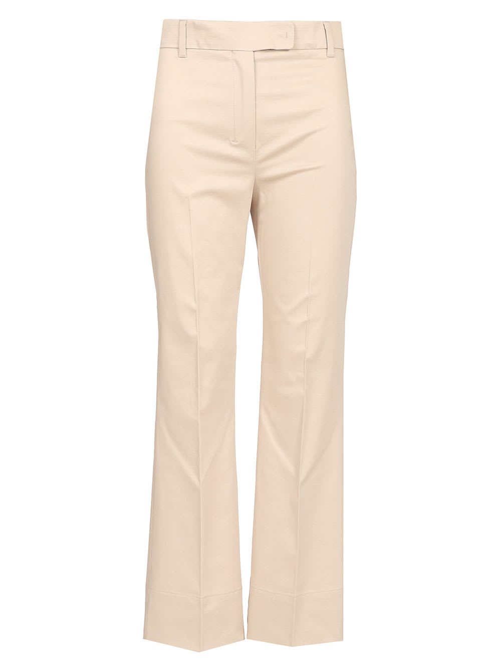 'S MAX MARA SKINNY SATIN TROUSERS