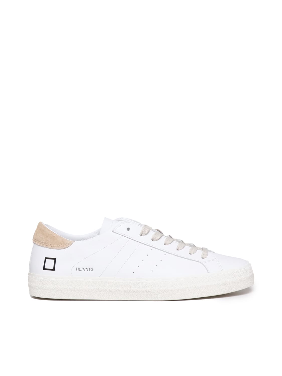 Shop Date Vintage Hill Low Sneakers In White-rust