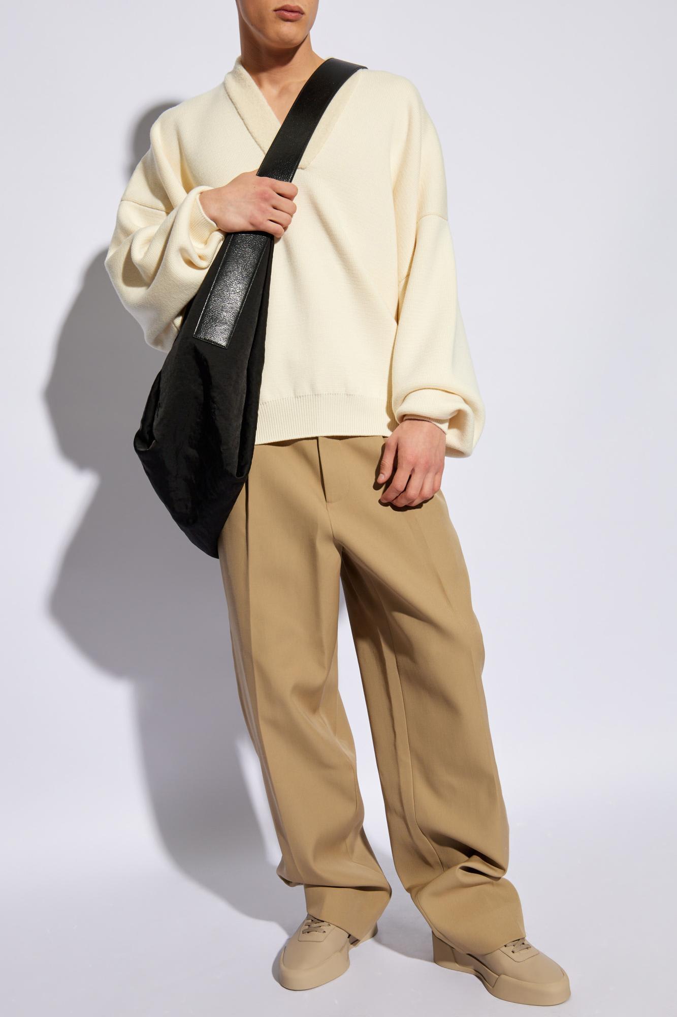 Fear Of God Woolen Sweater In White