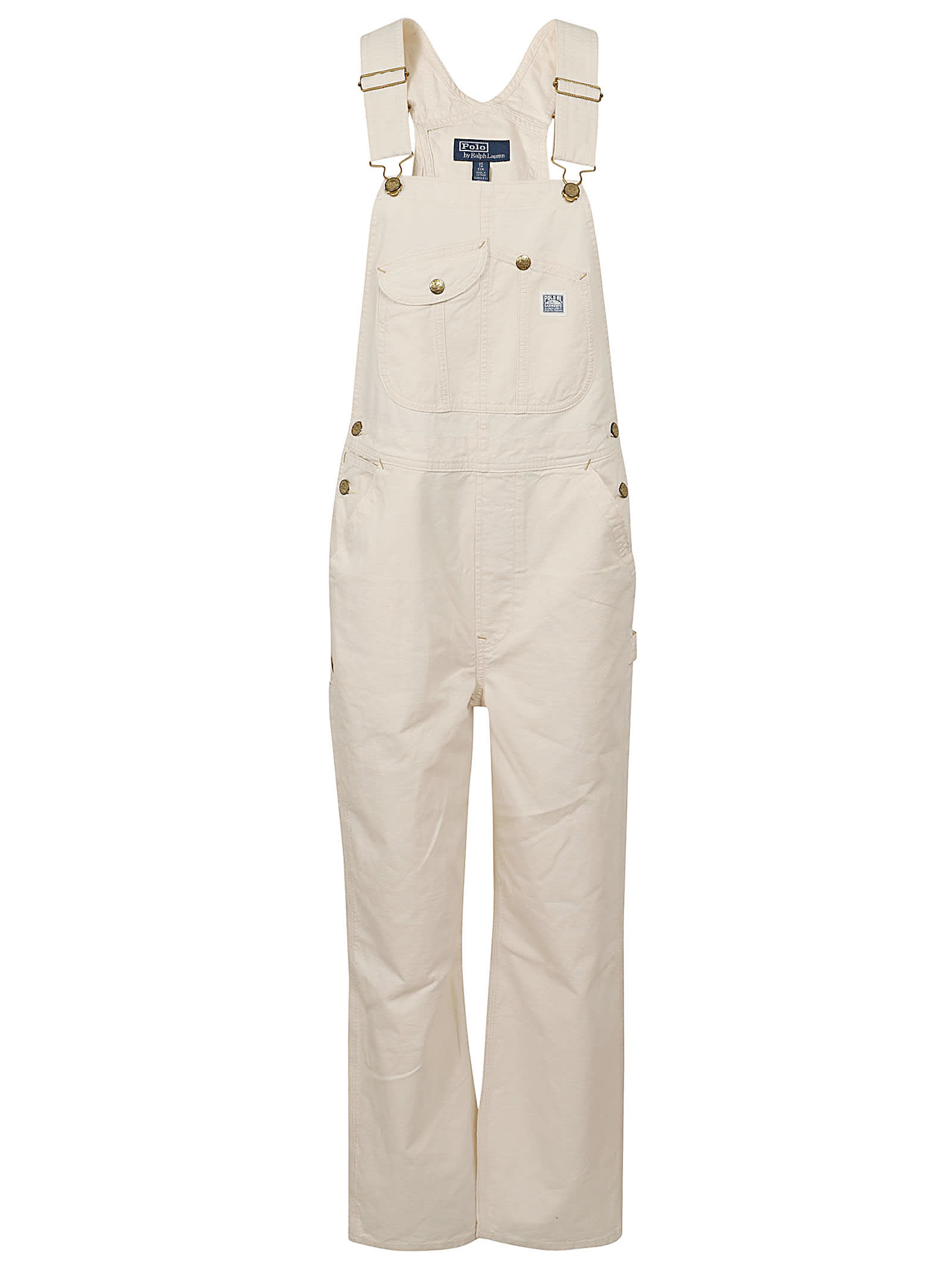 Shop Polo Ralph Lauren Overall-overall In Drey Wash