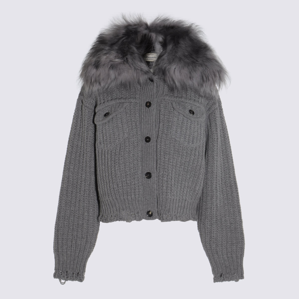 Grey Casual Jacket