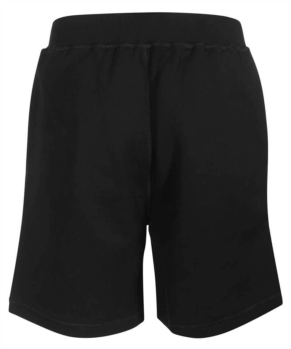 Shop Dsquared2 Cotton Bermuda Shorts In Black
