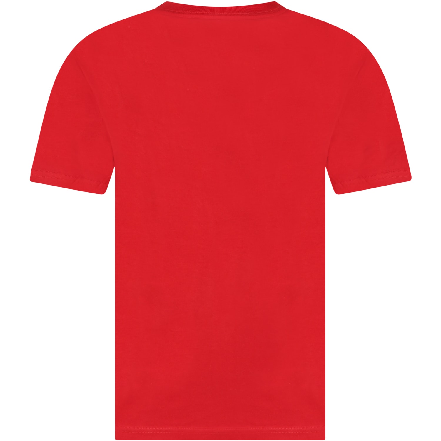 Shop Ralph Lauren Red T-shirt For Boy With Pony Logo