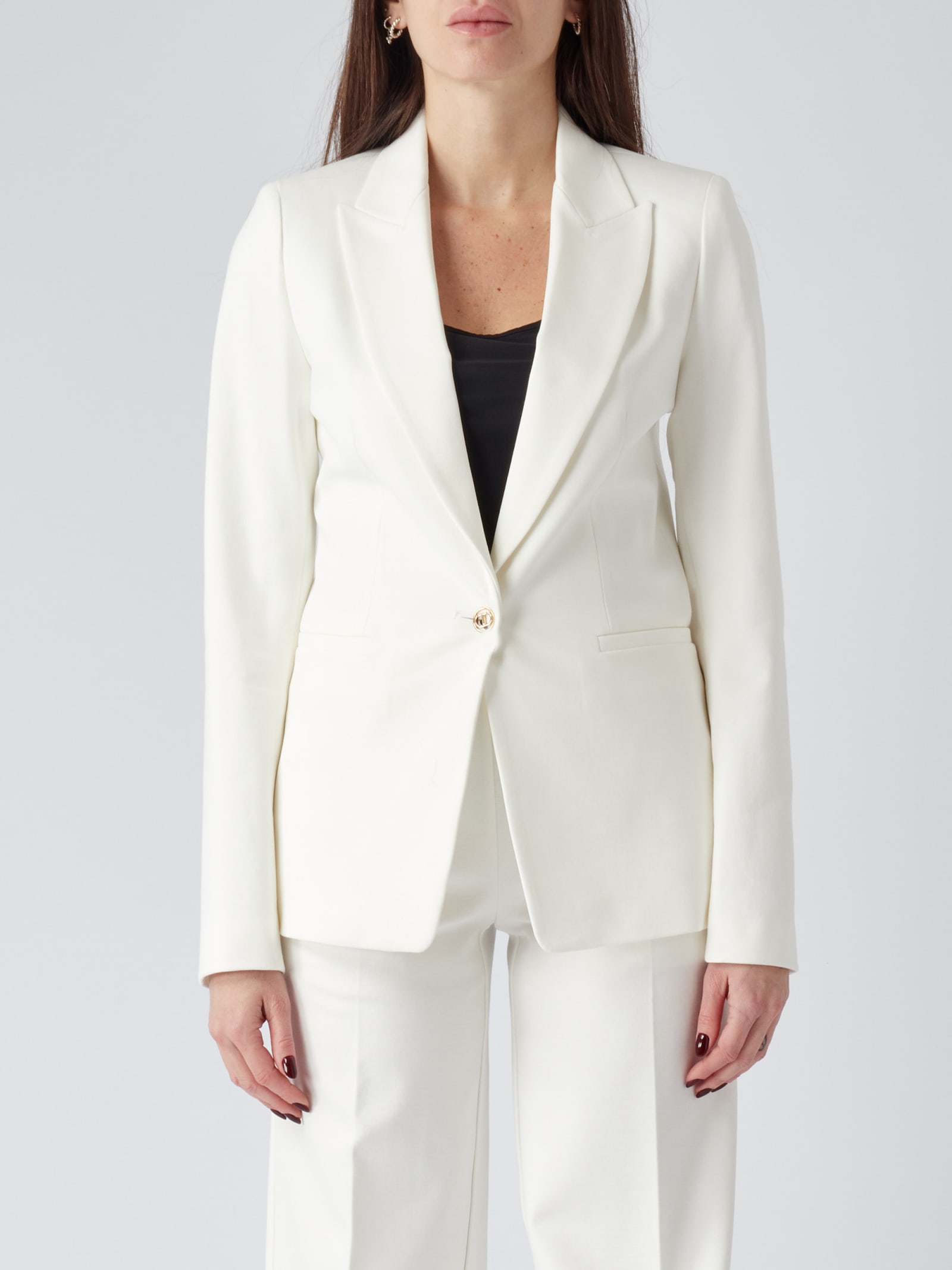 Twinset Blazer In Neve
