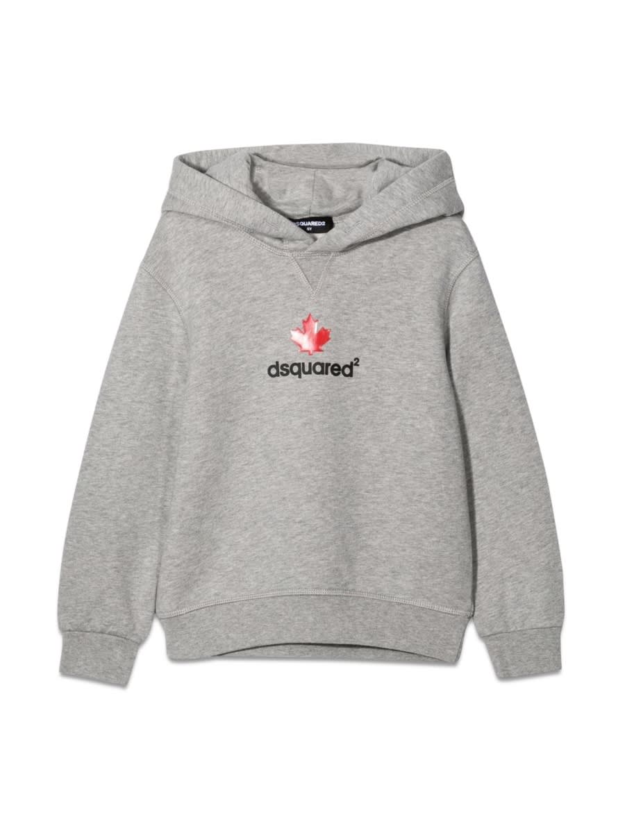 Dsquared2 Relax Felpa In Grey