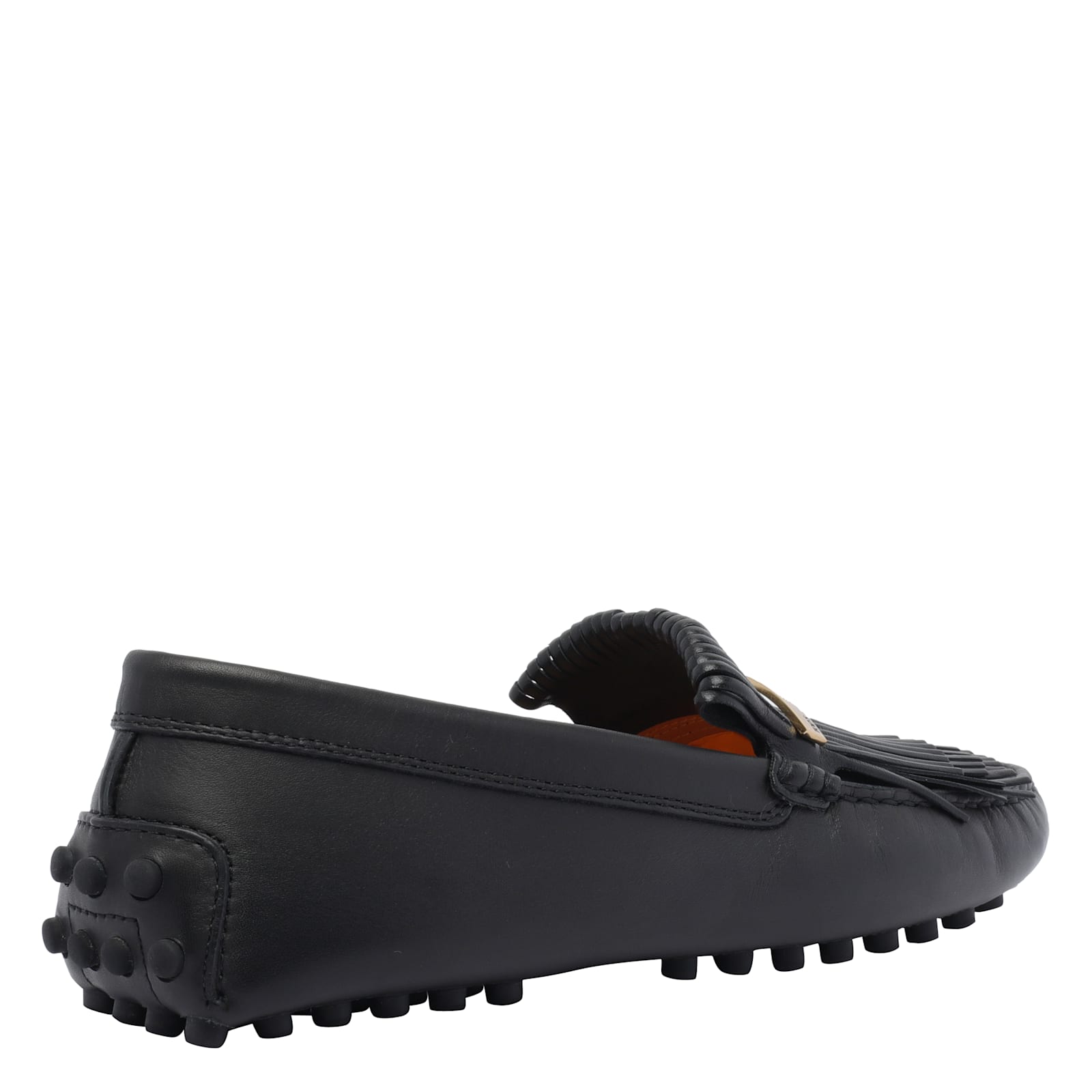 Tod's Gommino Loafers In Black