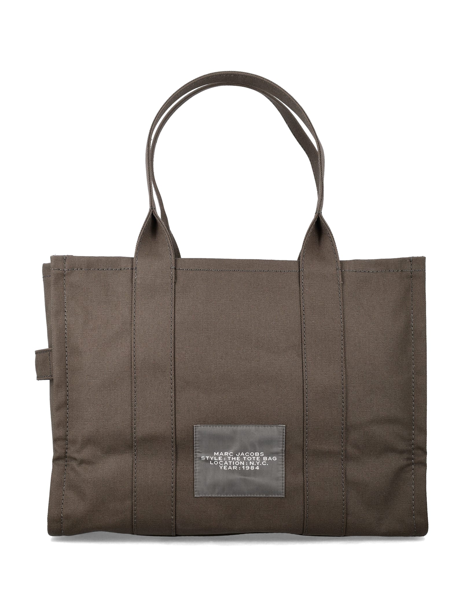 Marc Jacobs Spacious Canvas Tote Bag Design In Green