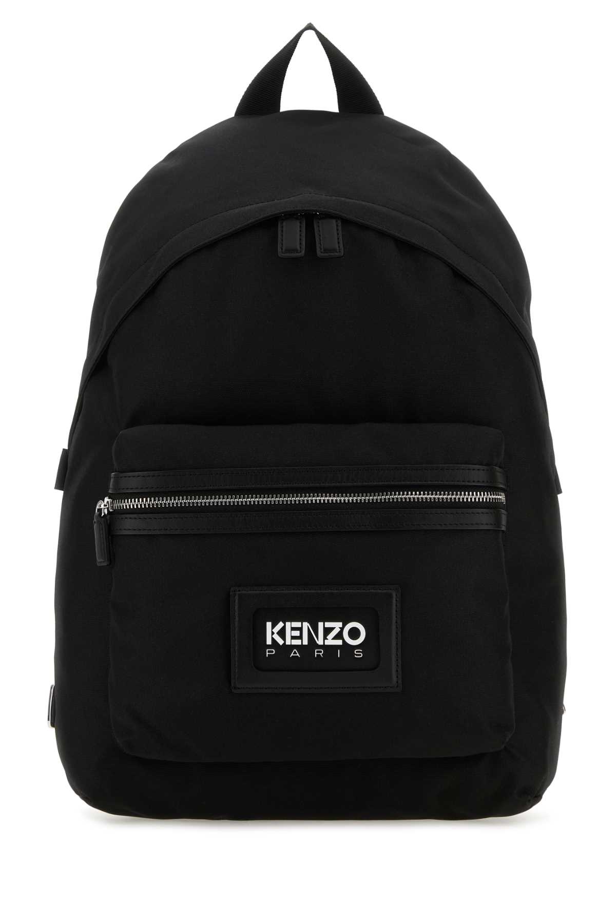 Kenzo Black Canvas Backpack