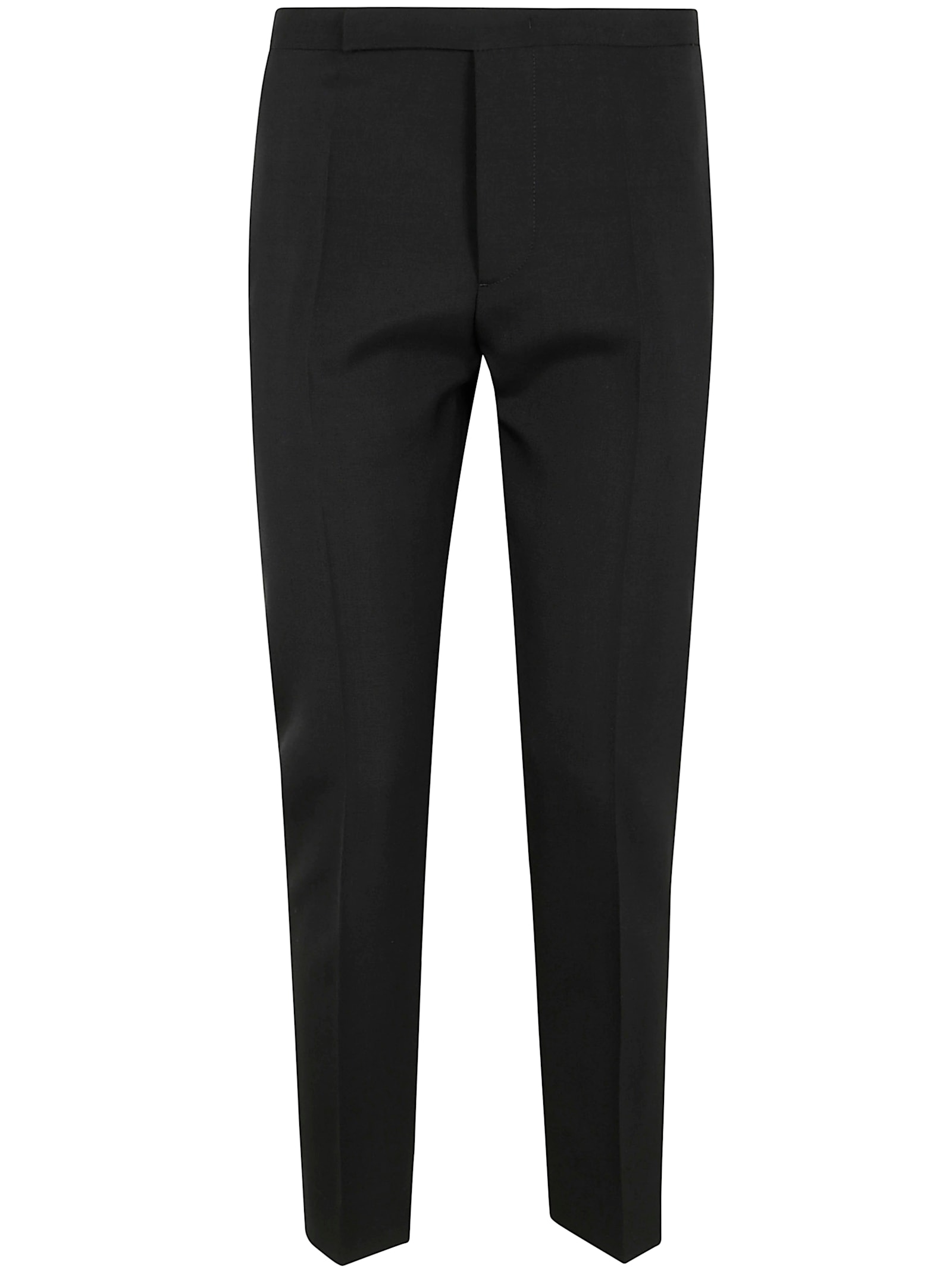 Canvas Mohair Slim Trousers