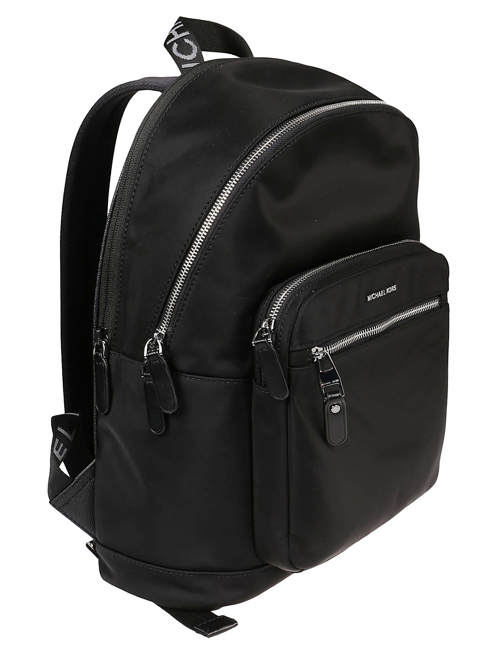 Shop Michael Kors Backpack Commuter In Black
