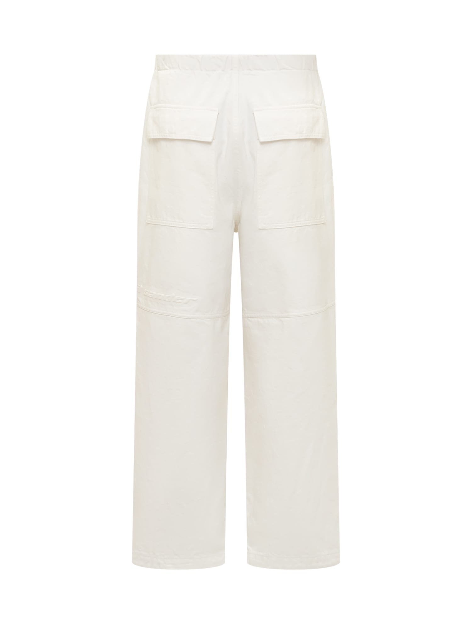 Shop Jil Sander 50 Aw 30 Trousers In White