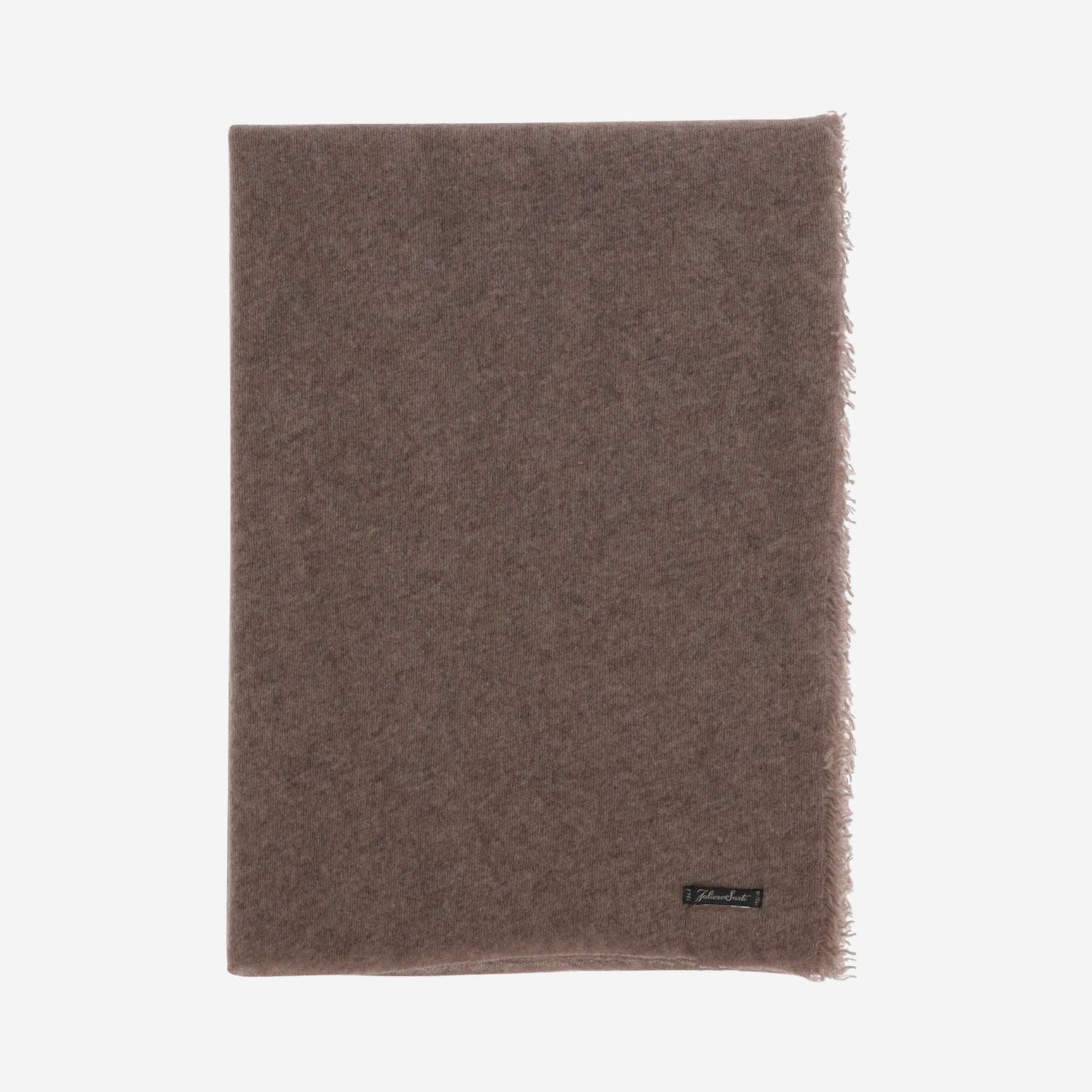 Faliero Sarti Frayed-edge Scarf In Brown