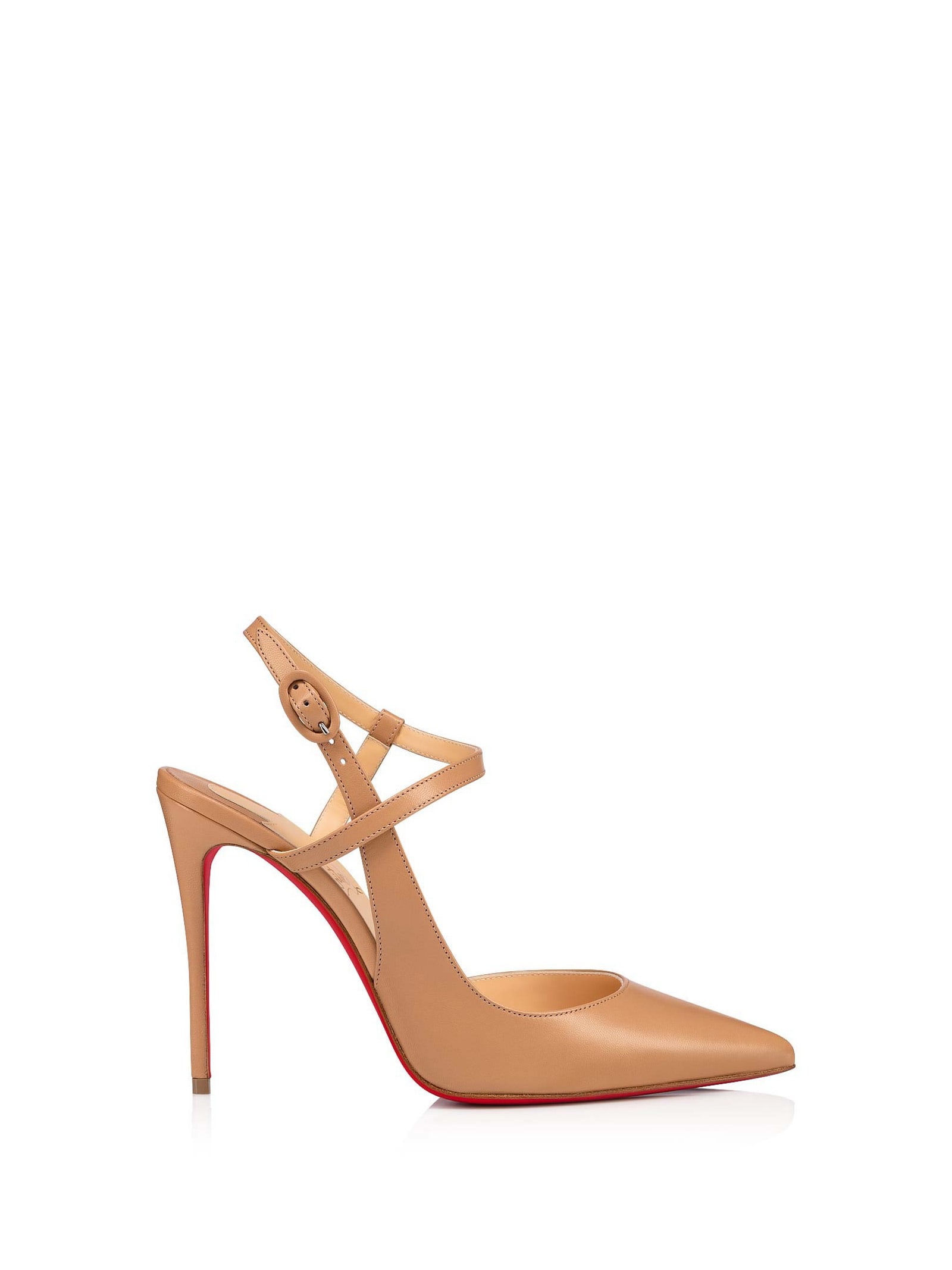Christian Louboutin Louboutin With Heel Pink In Brown