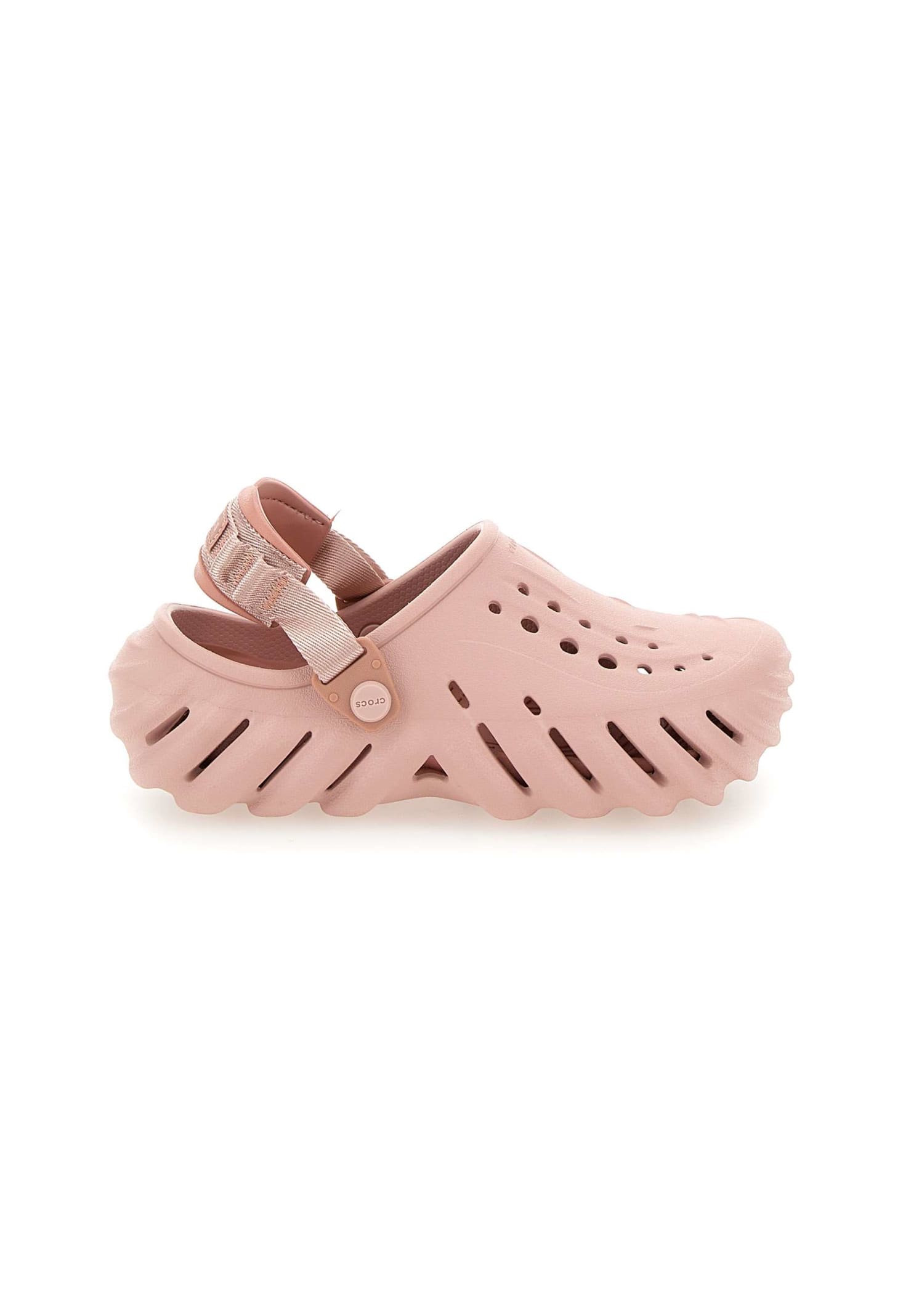 Crocs Pink Echo Clogs In Pink