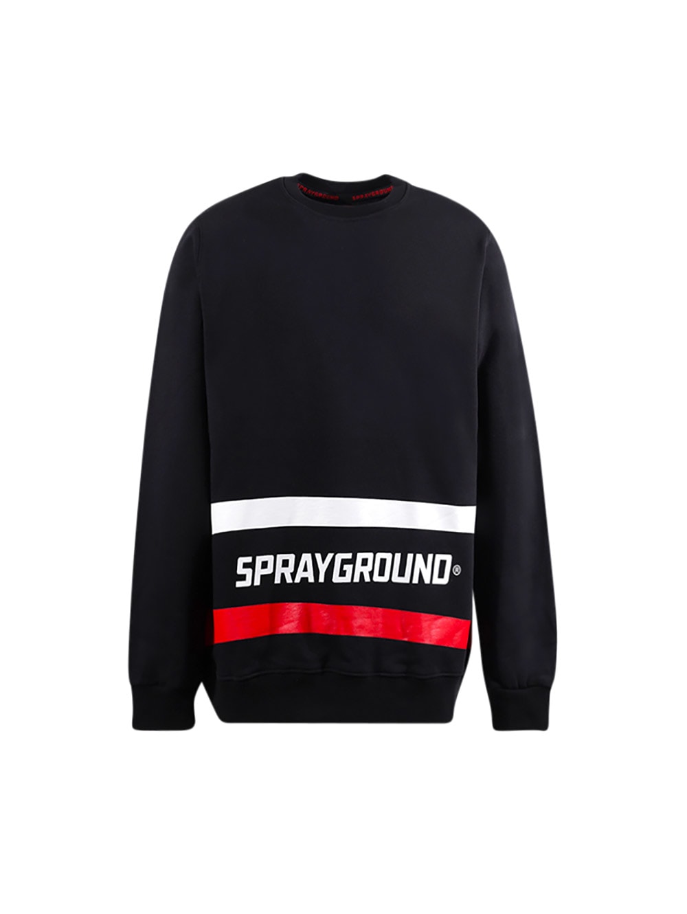Sprayground Spray Crew Black Sweater