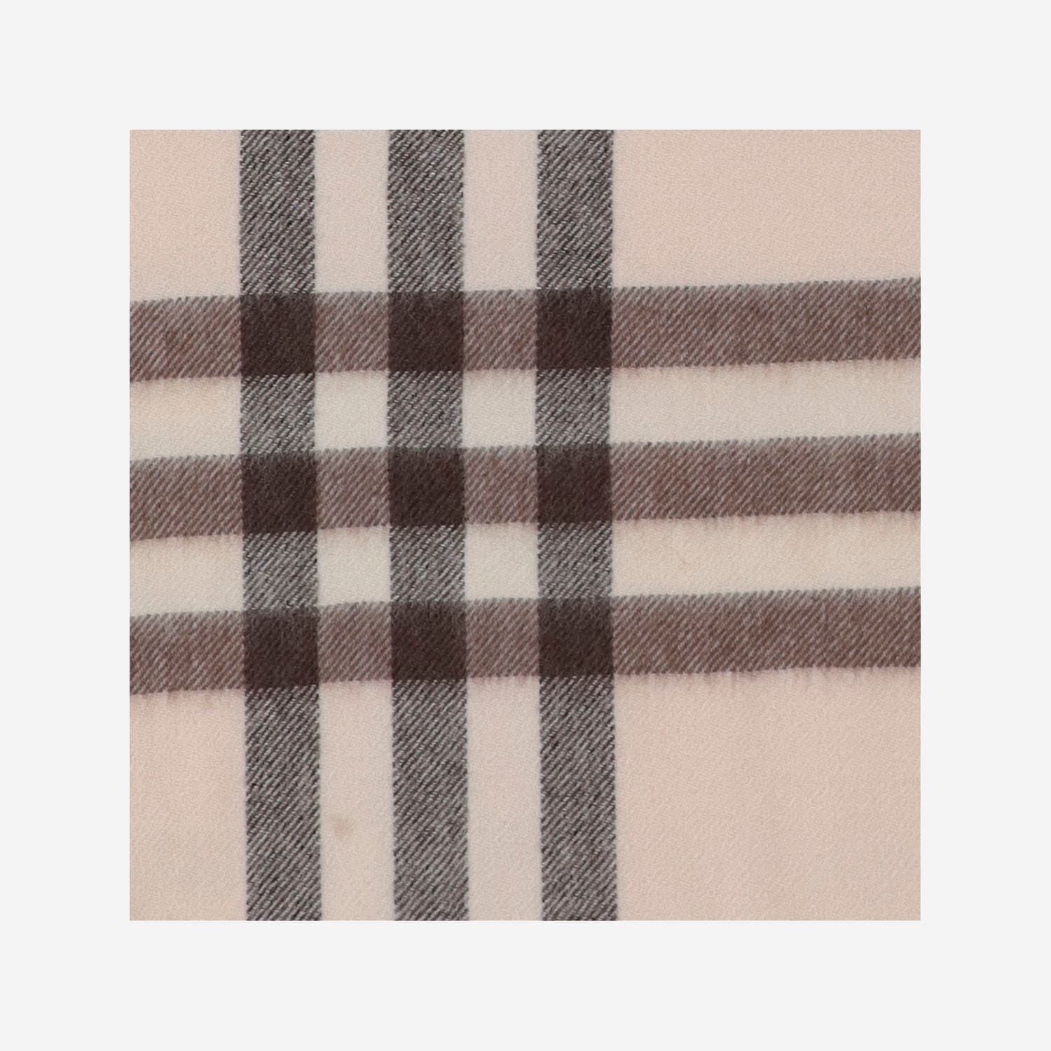Burberry Cashmere Scarf With Check Pattern In Red