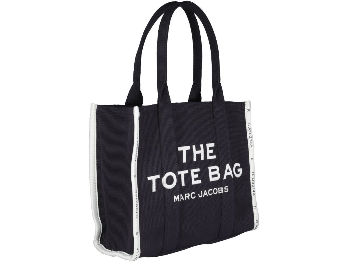 Shop Marc Jacobs The Large Tote Bag In Black