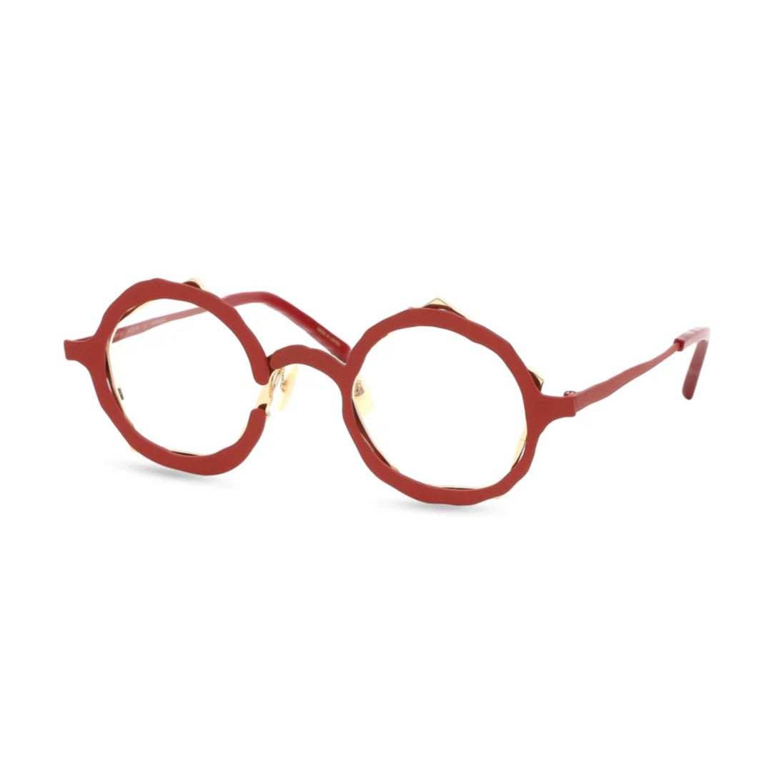 Masahiro Maruyama Round-frame Glasses In Brown