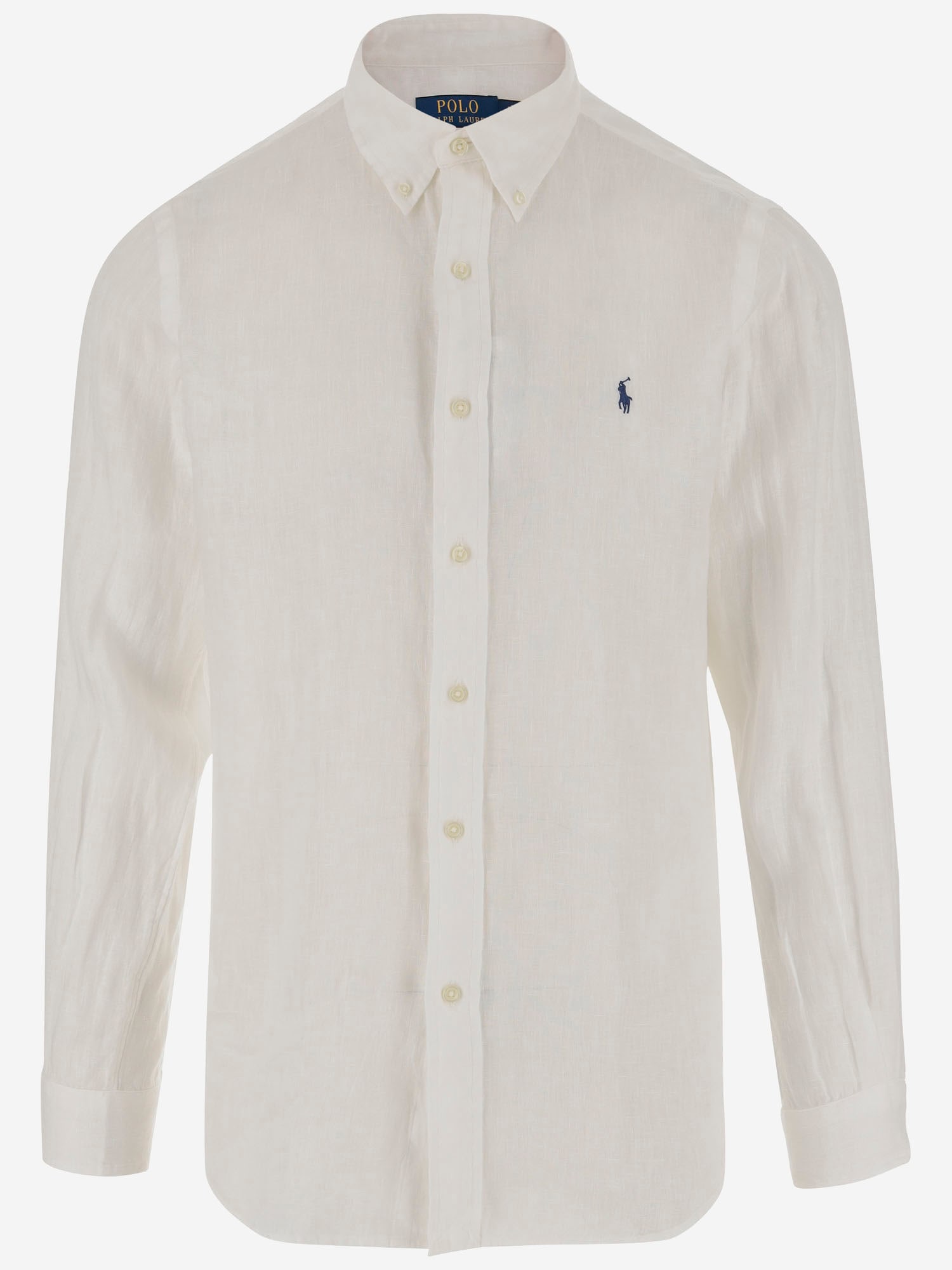 Linen Shirt With Logo