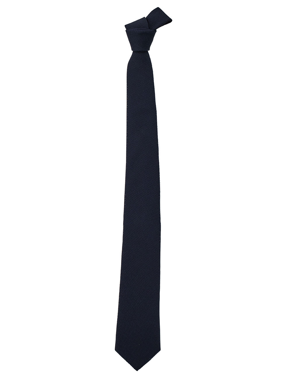 Shop Tagliatore Cravatta 7cm Seta In Blue