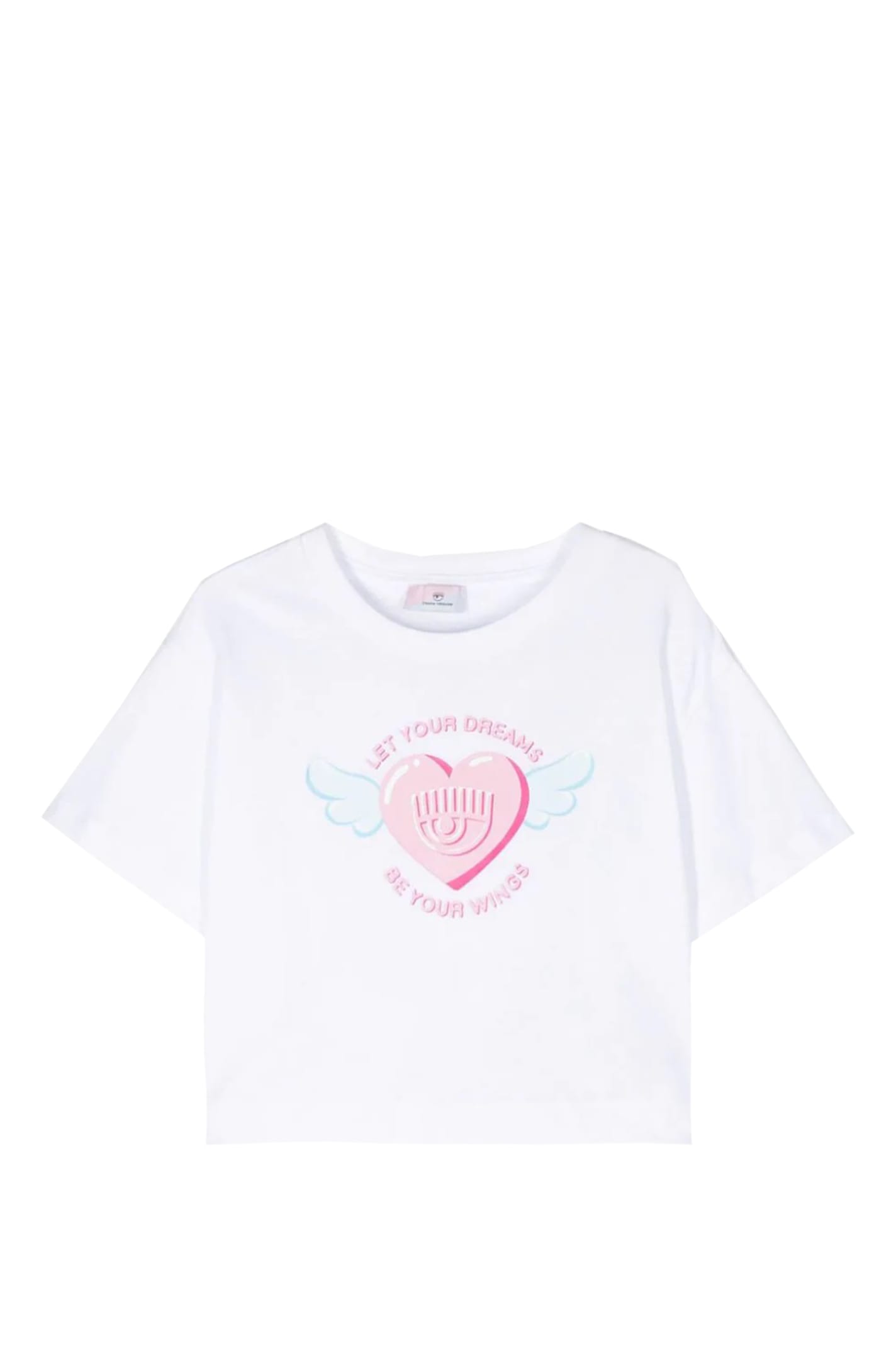 Shop Chiara Ferragni T-shirt With Print In White