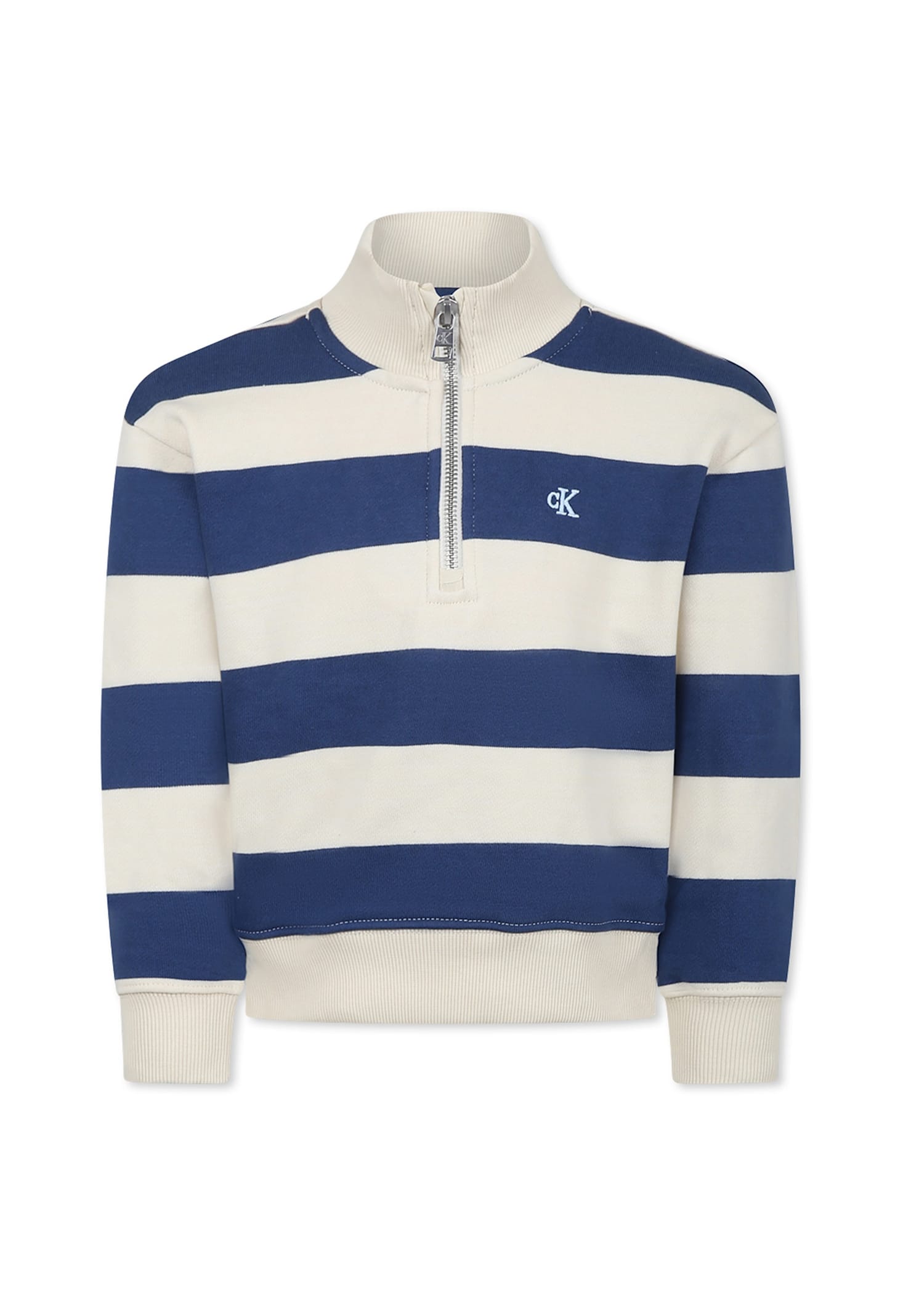 Calvin Klein Multicolor Sweatshirt For Boy With Logo In Multicolor