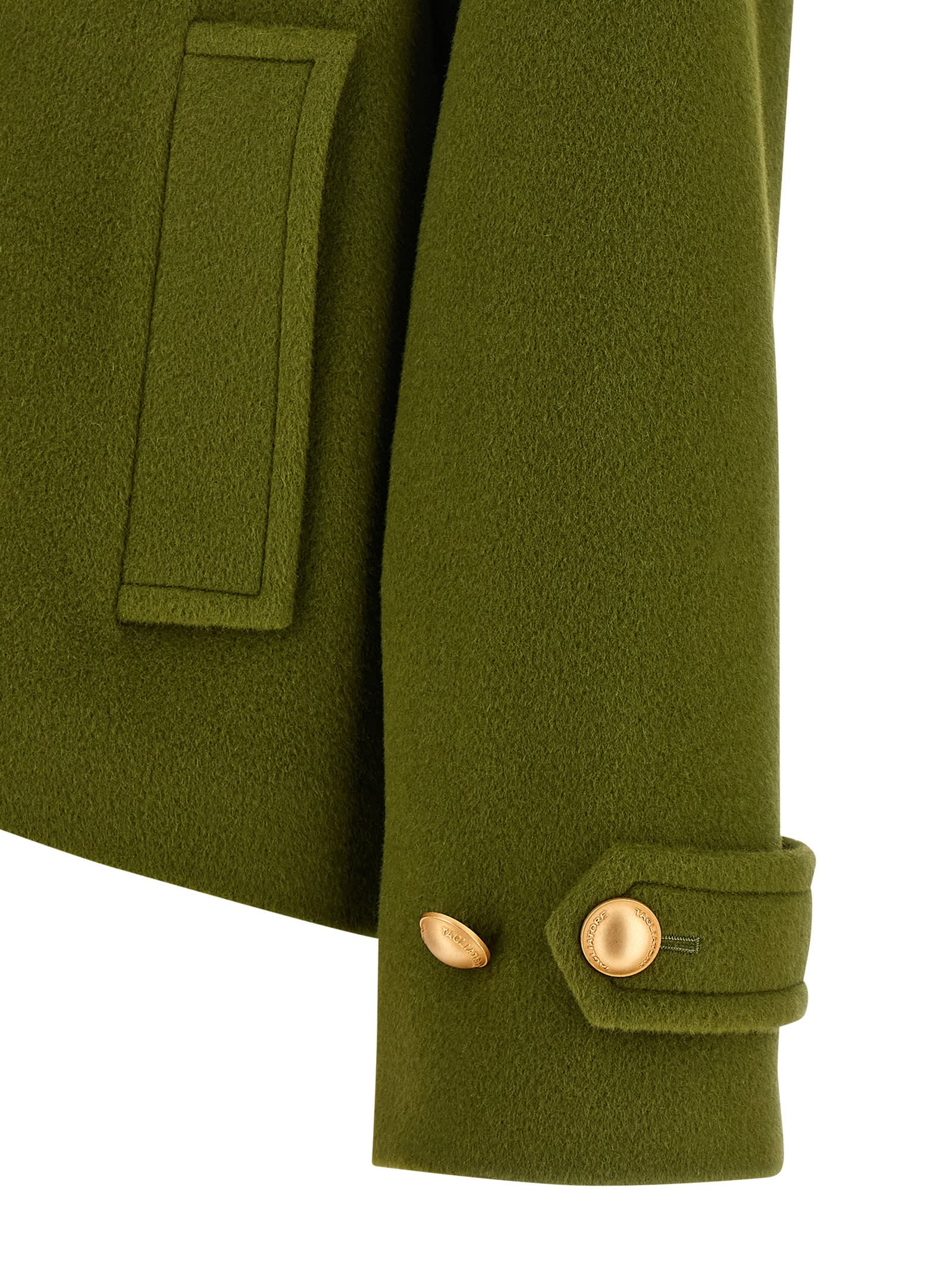 Tagliatore Sheila Coat In Green
