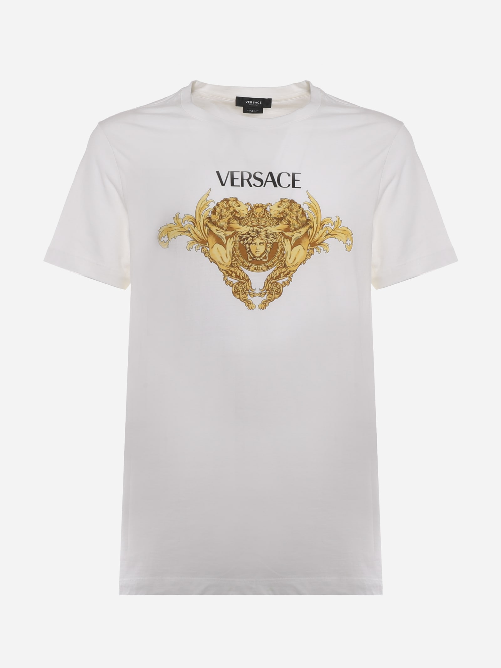 Versace Medusa Motif Cotton T-shirt