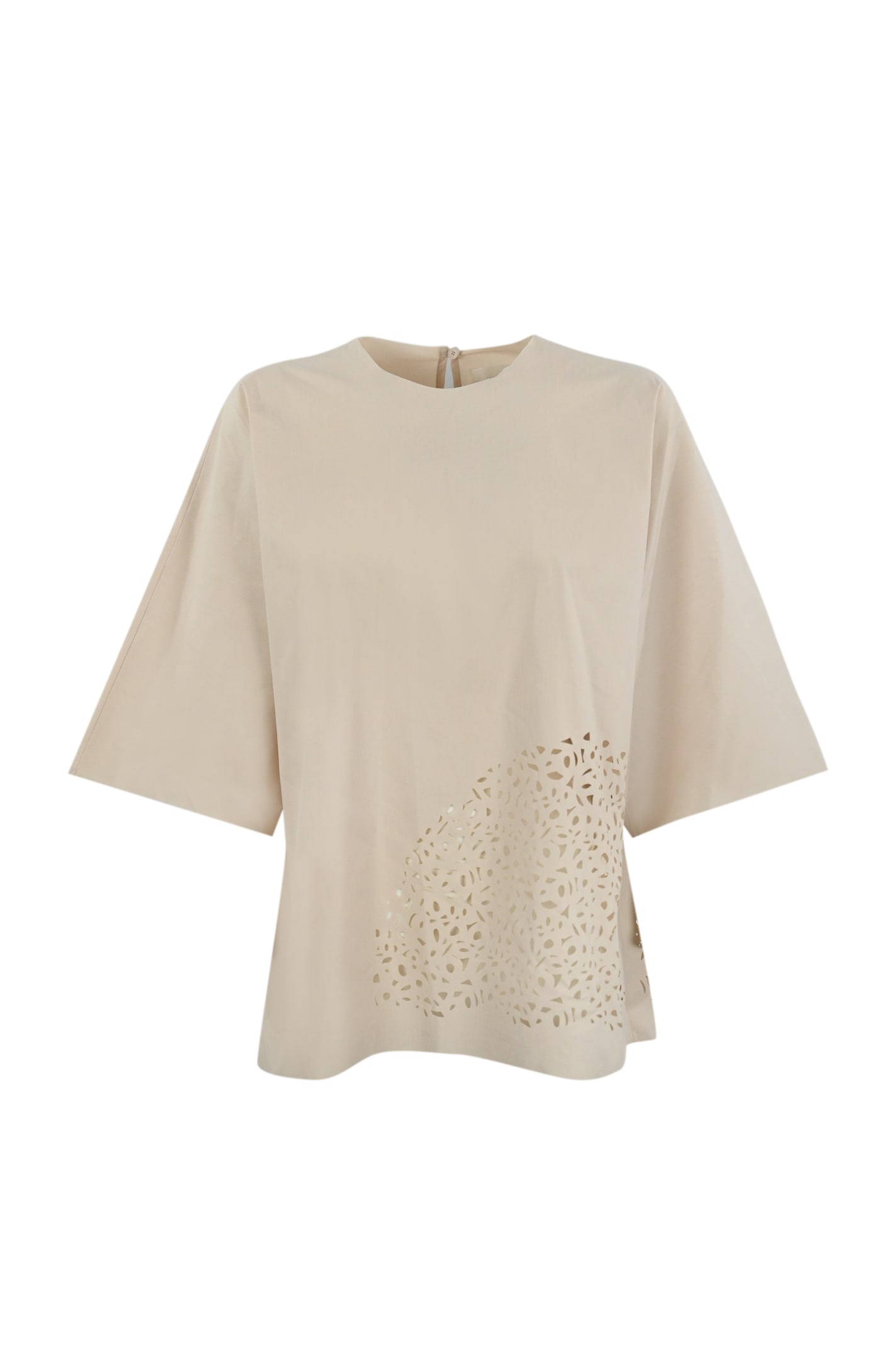 Blouse With Laser Design