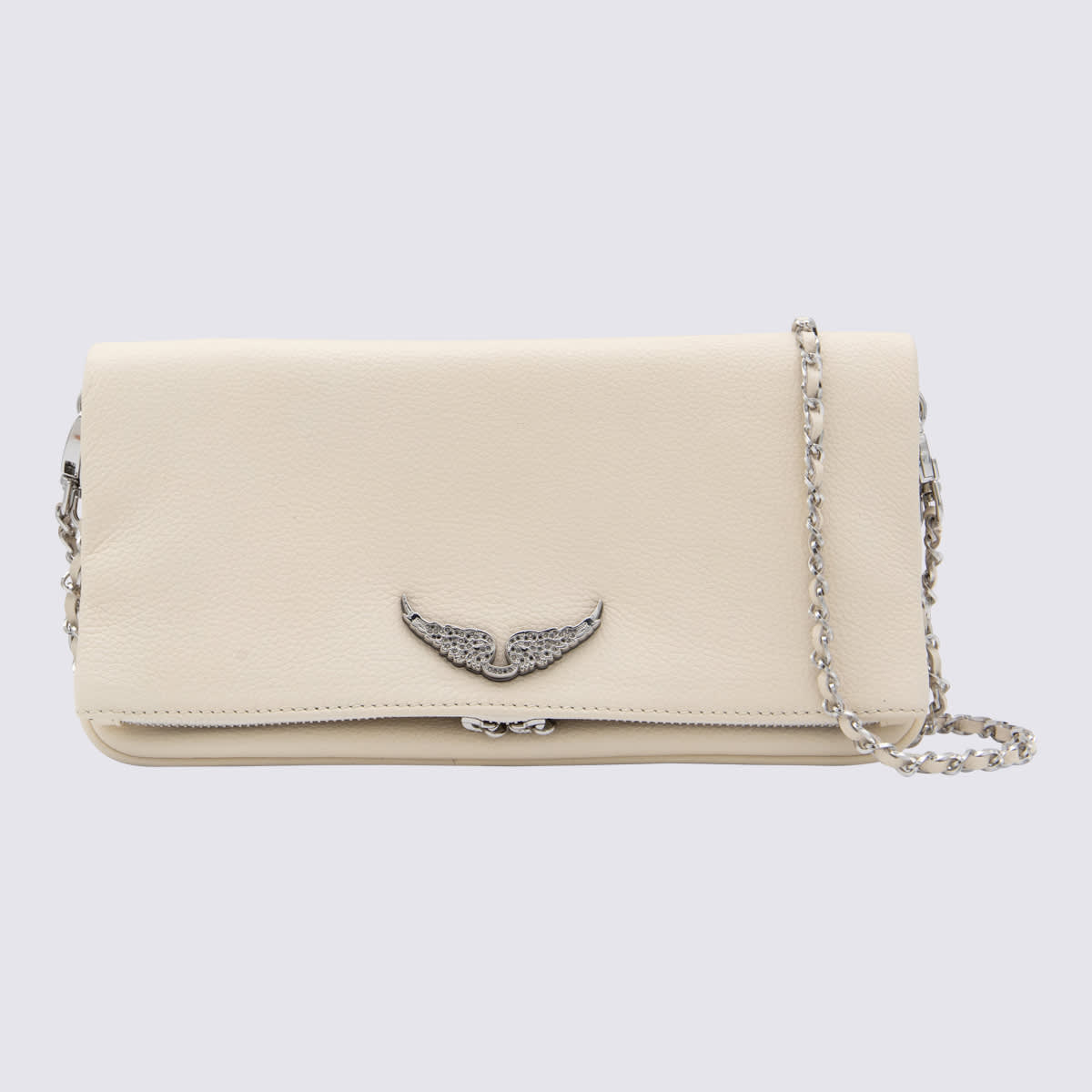 White Leather Shoulder Bag