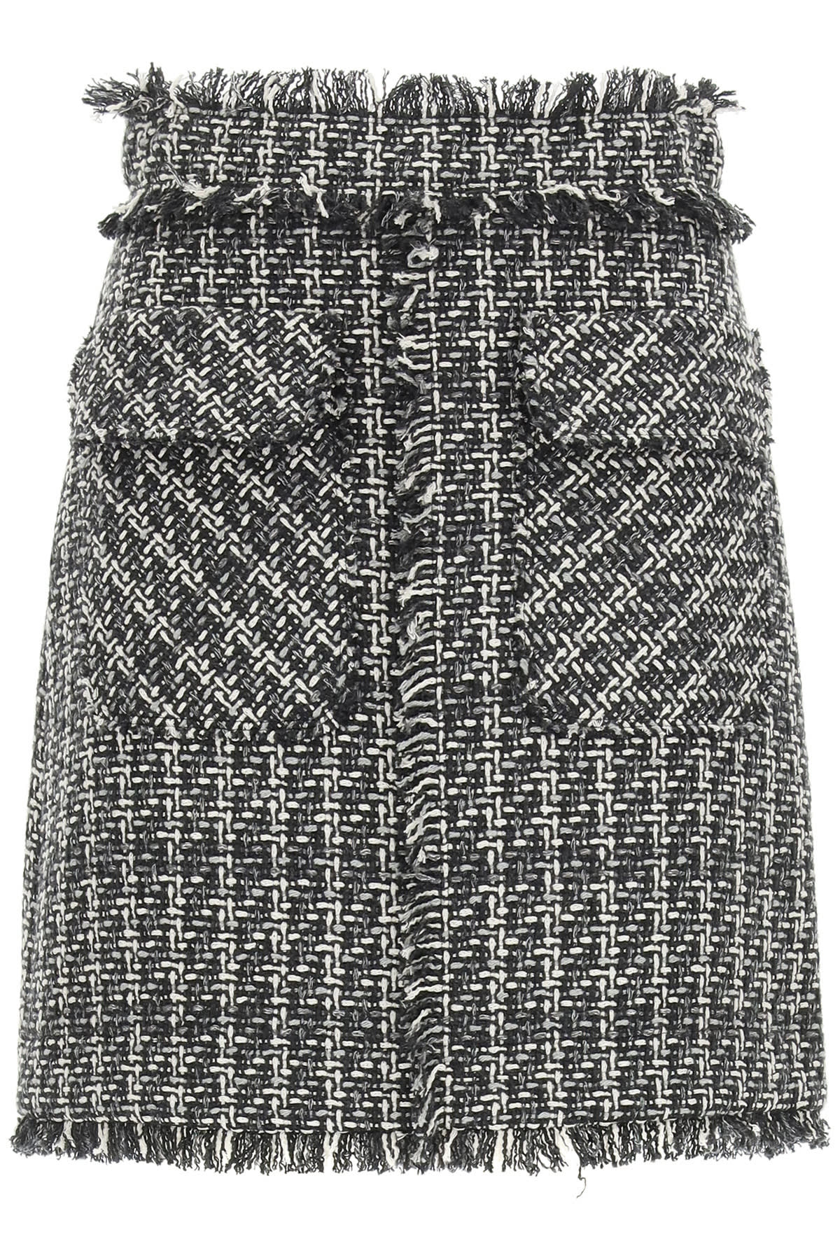 MSGM Tweed Mini Skirt