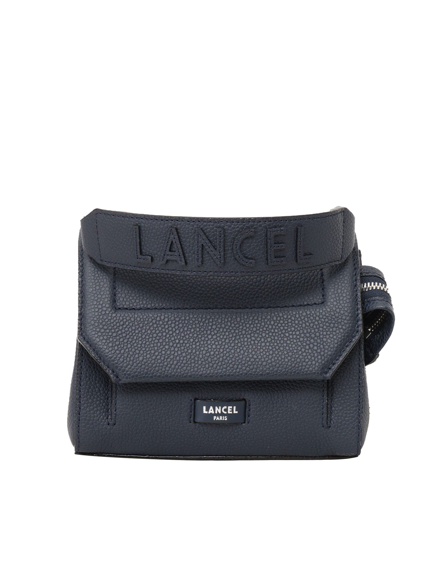Lancel S Flap Bag In Blue