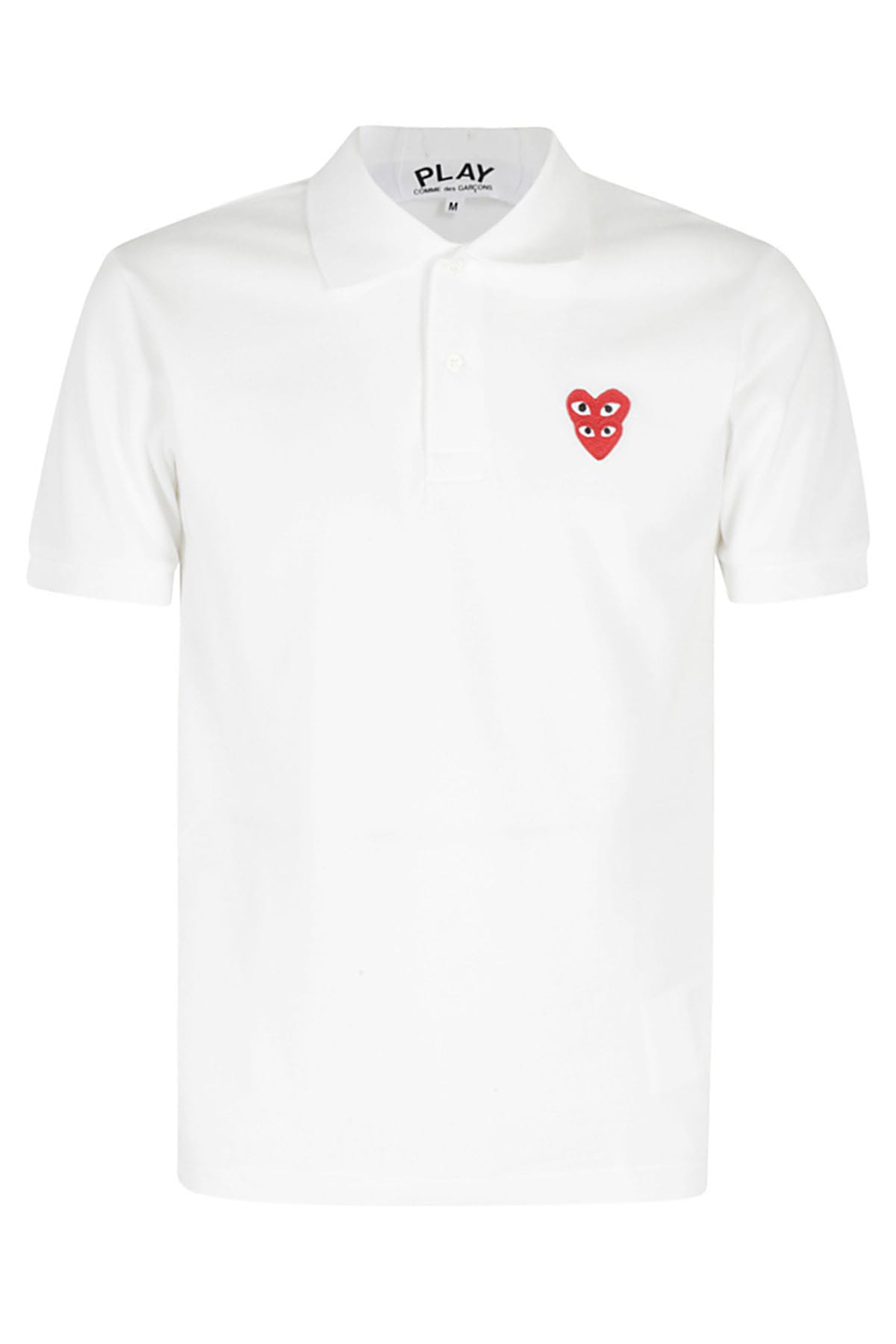 Comme des Garçons Play Mens Polo T Shirt