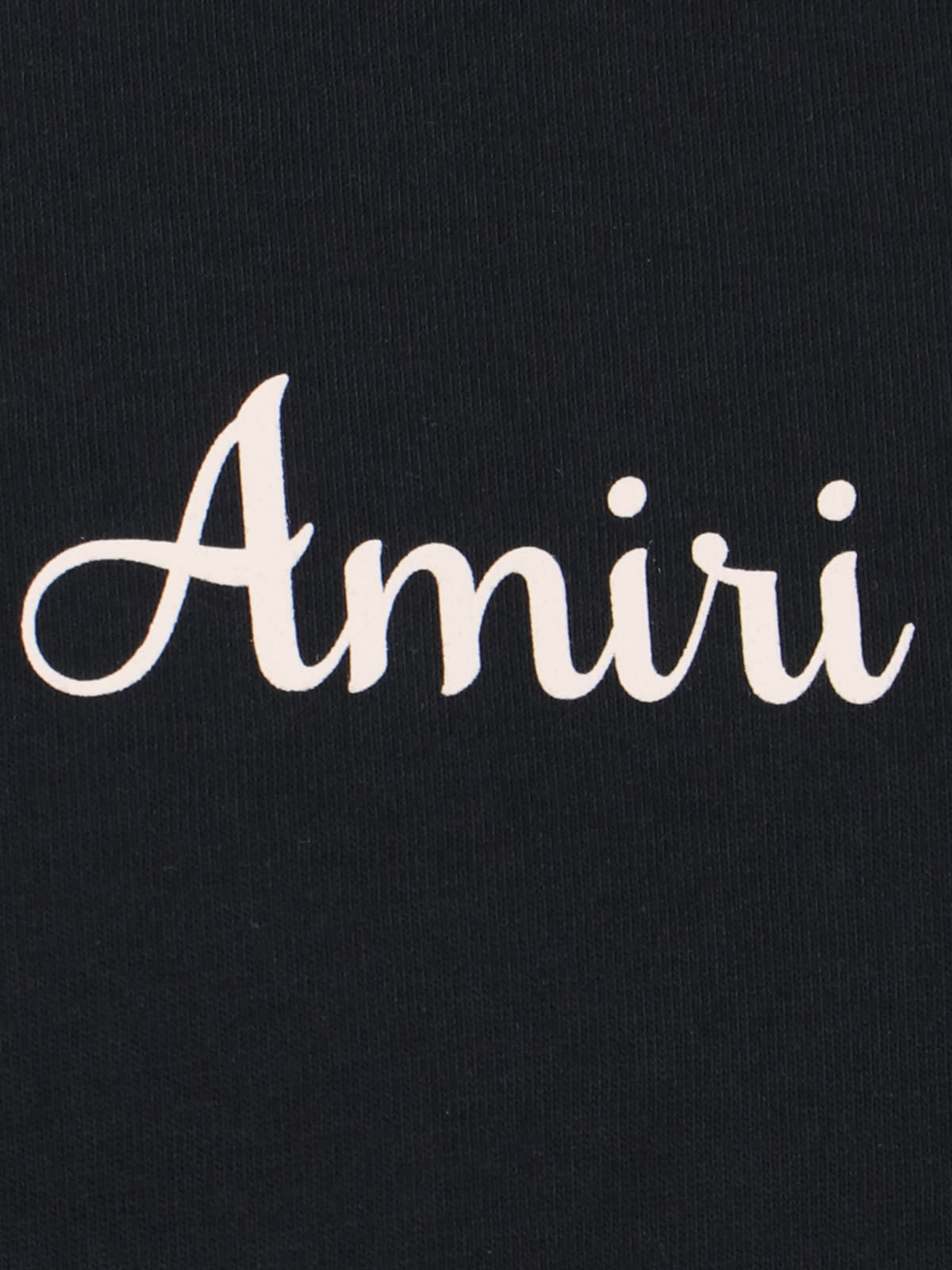 Shop Amiri Back Print T-shirt In Black