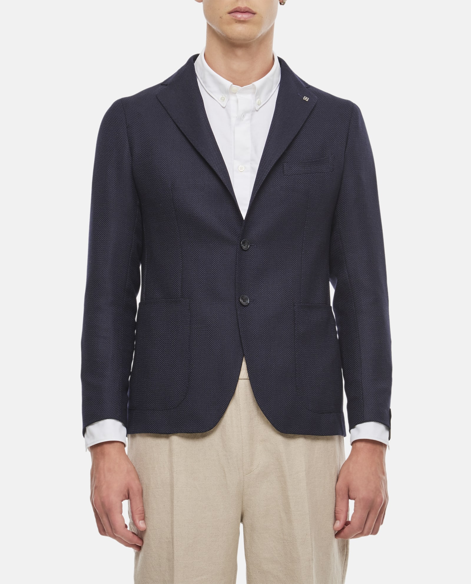 Tagliatore 0205 Notched-lapels Single-breasted Blazer