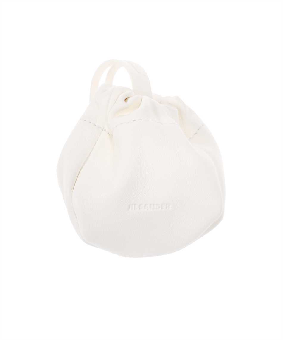 Jil Sander Mini Bucket Bag In White