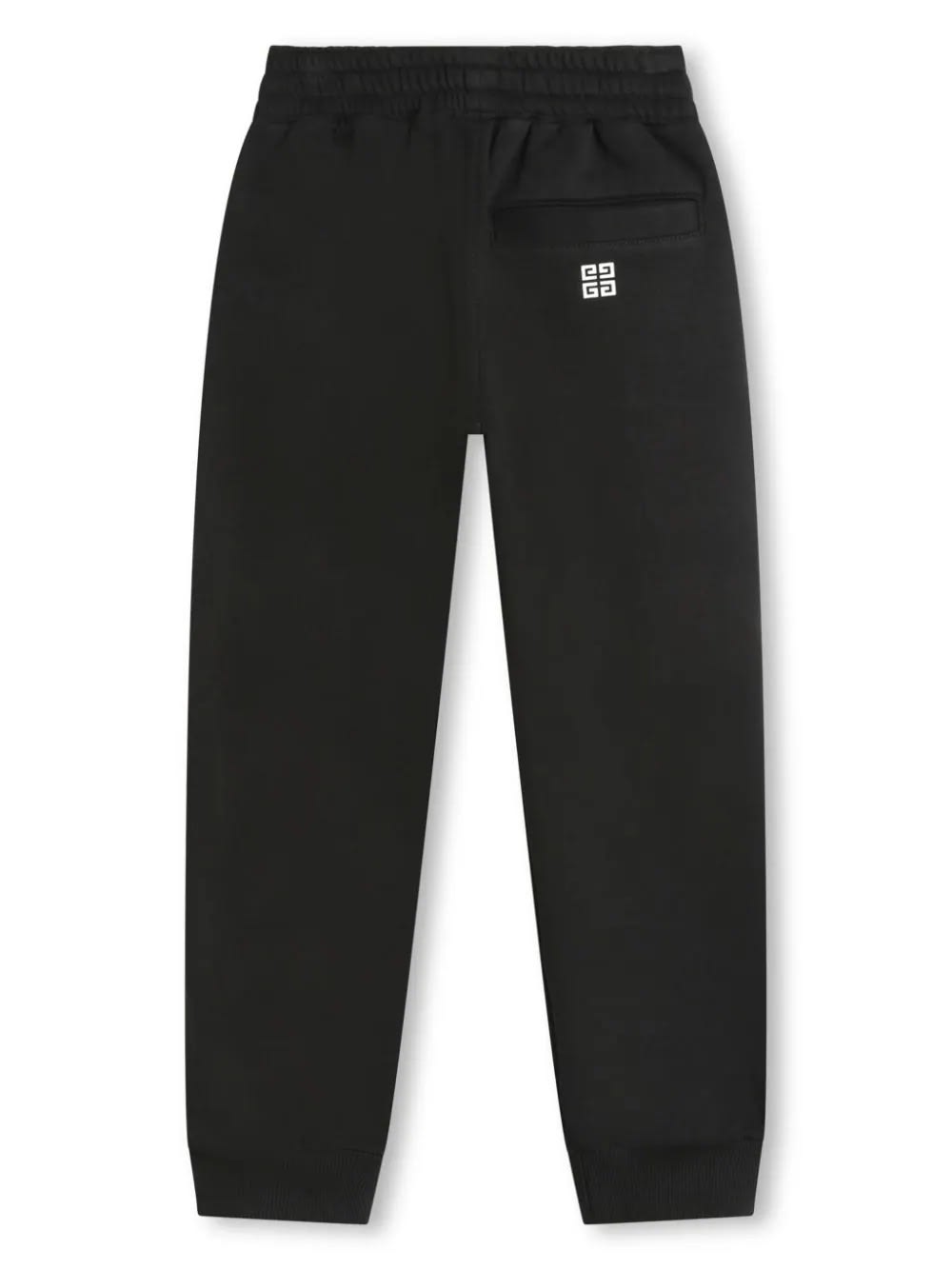Shop Givenchy Black Joggers With Arched Logo