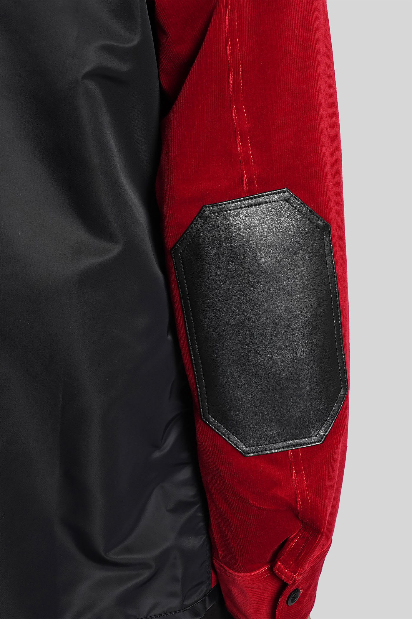 Junya Watanabe Button-down Long-sleeved Shirt In Red