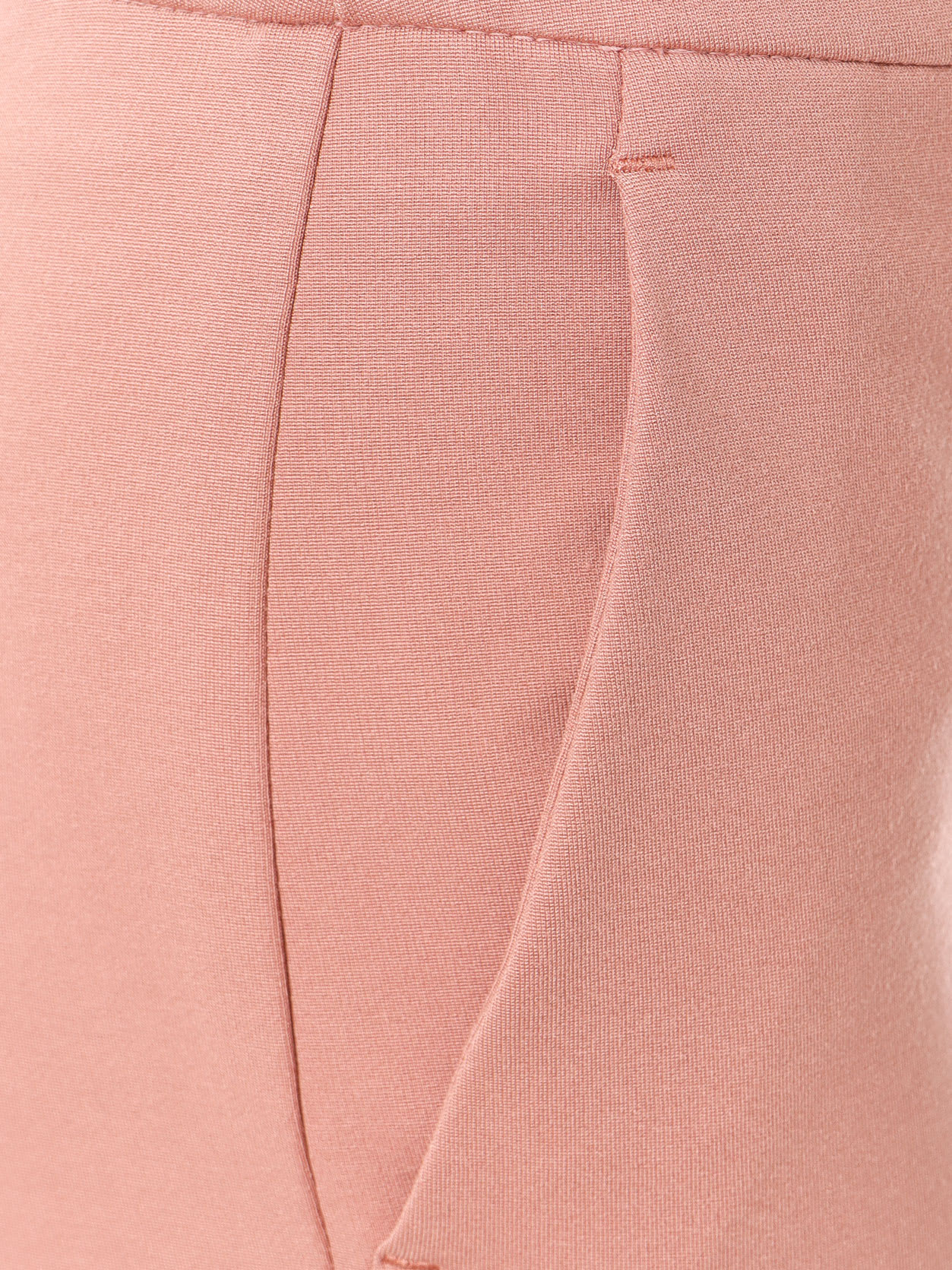 Max Mara Plain Jersey Casual Pants In Pink