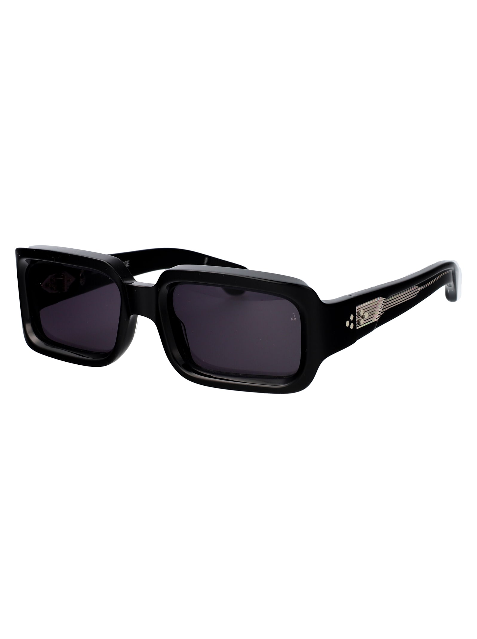 Shop Jacques Marie Mage Vera Sunglasses In Shadow