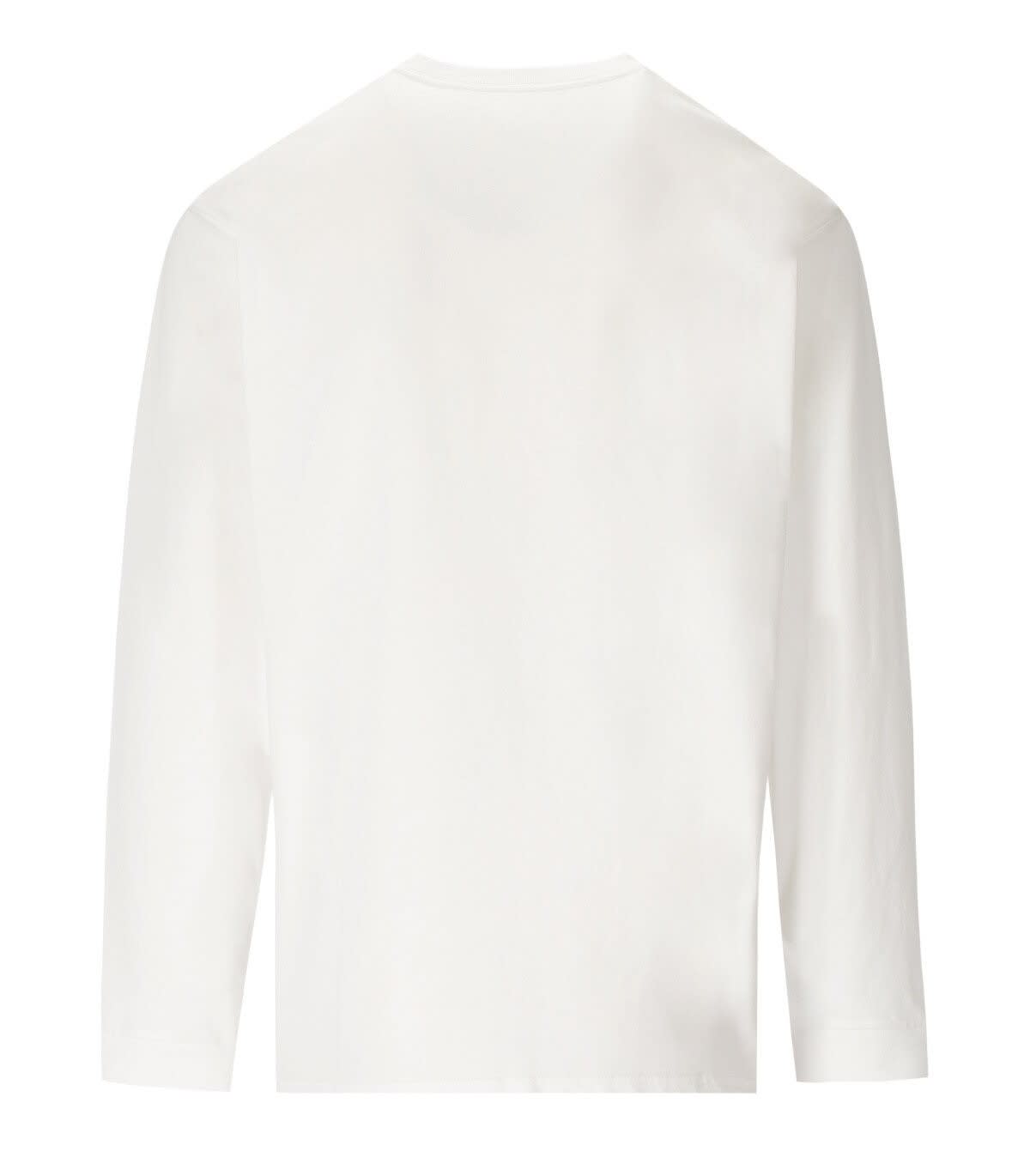 Carhartt Long Sleeve Chase T-shirt In White