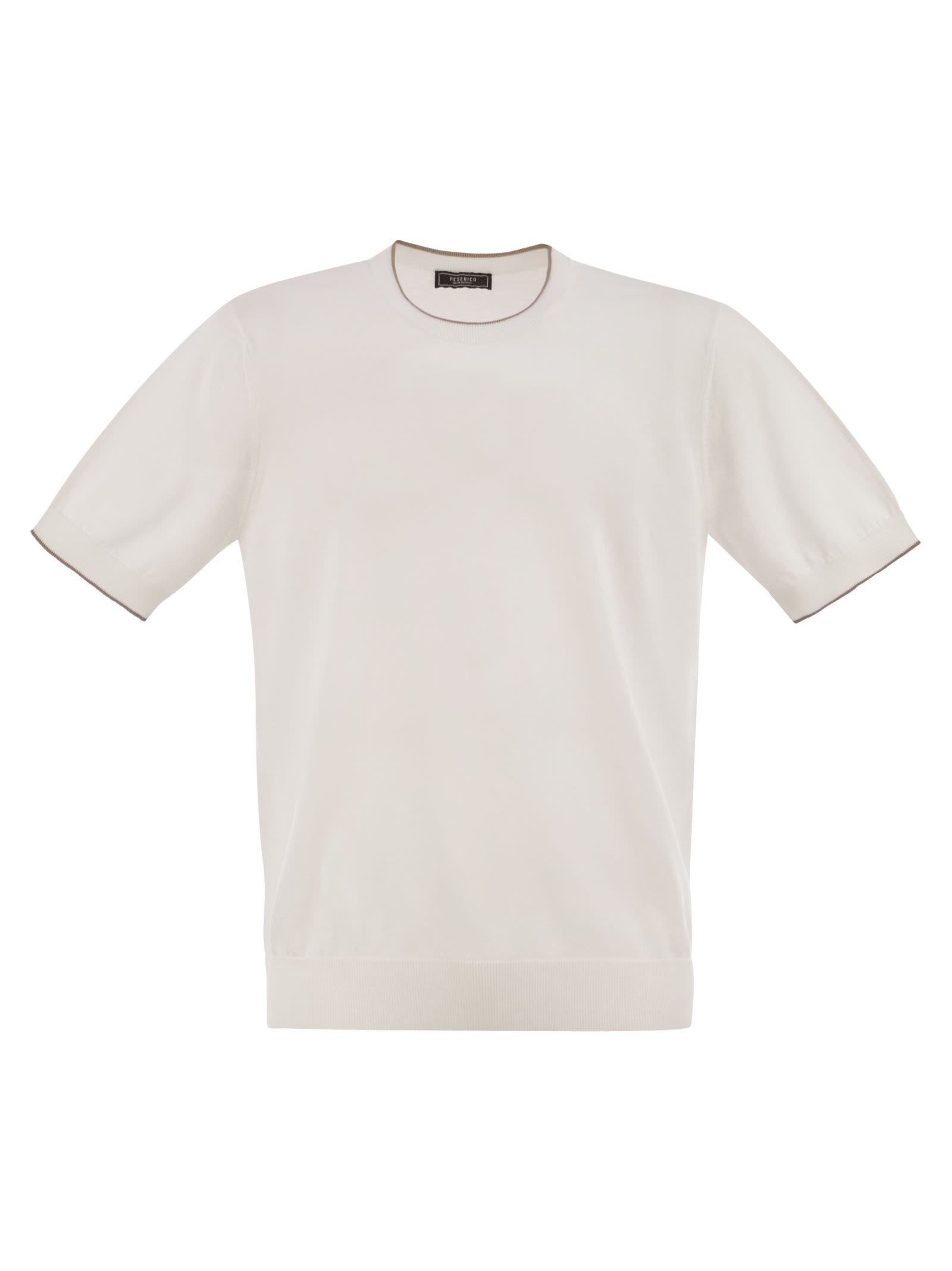 T-shirt In Pure Cotton Yarn