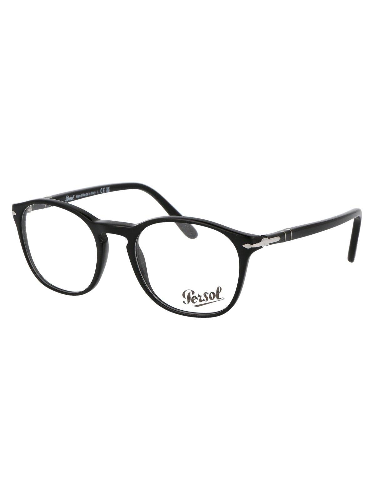 Shop Persol Square Frame Glasses In 95