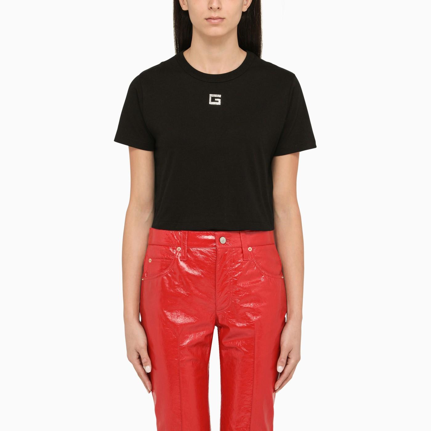 Gucci Black The North Face Edition Cropped Sports Top