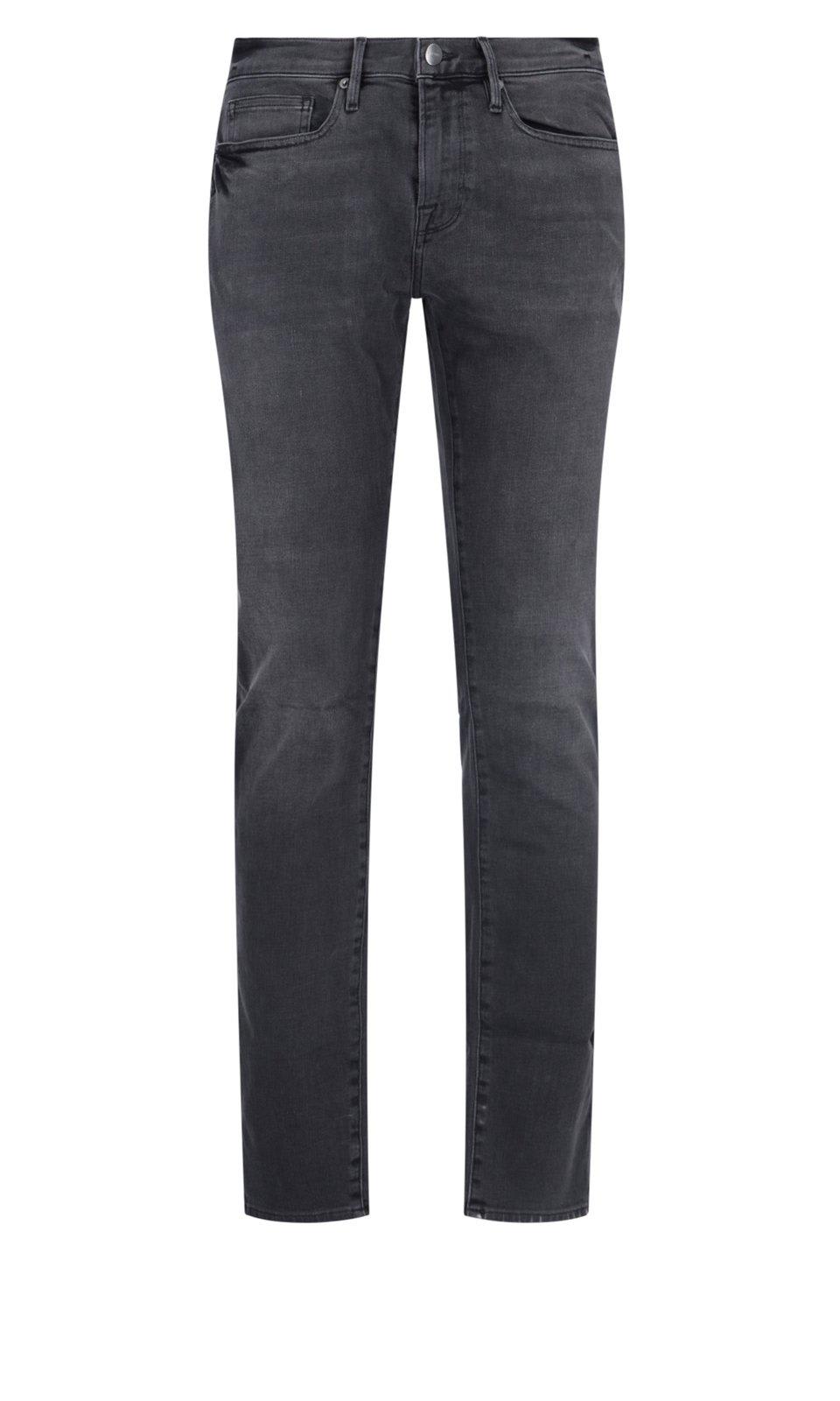 Shop Frame Classic Mid Rise Skinny Jeans