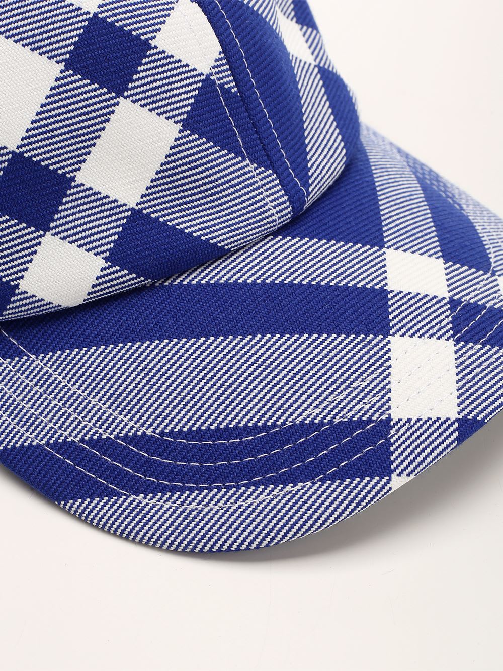 Shop Burberry Baseball Hat In White